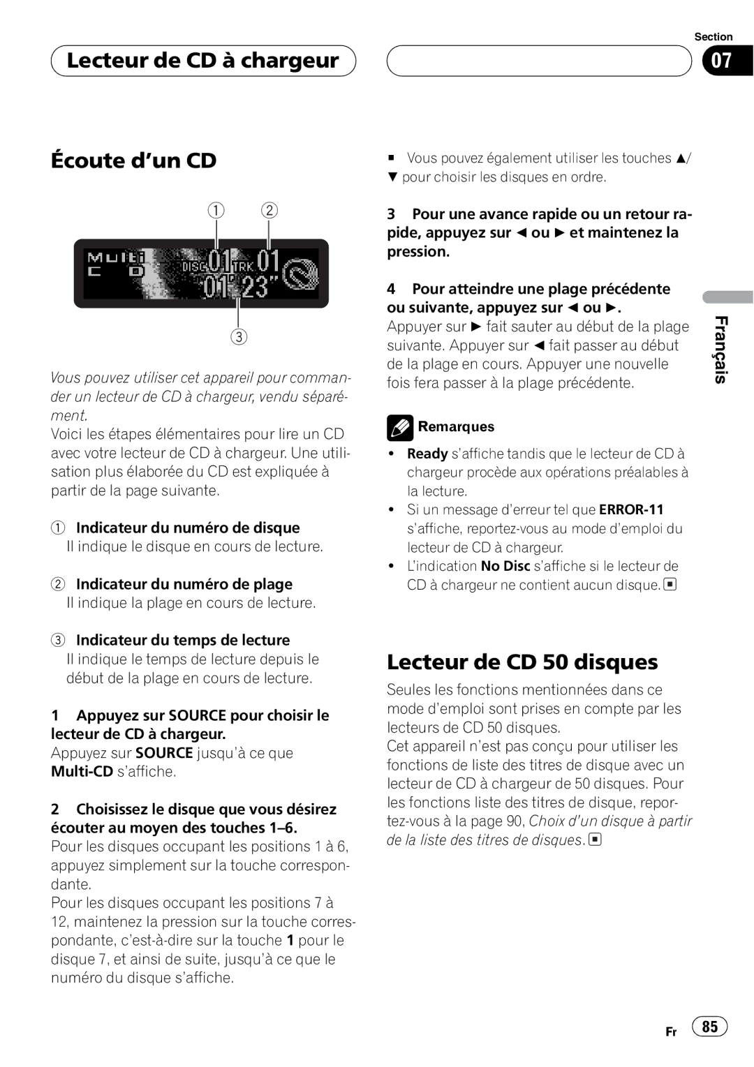 Pioneer DEH-P670MP operation manual 