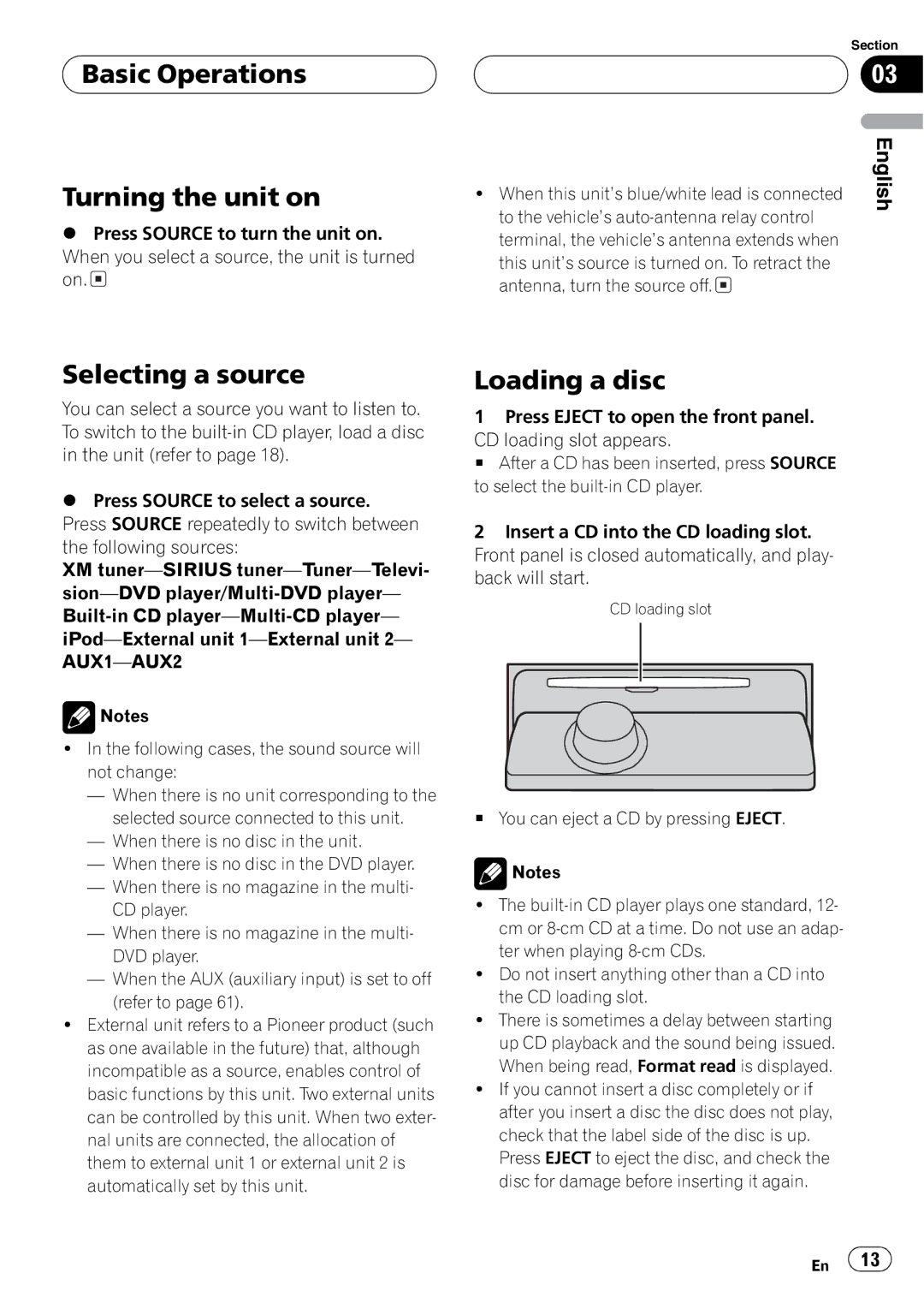 Pioneer DEH-P680MP operation manual 