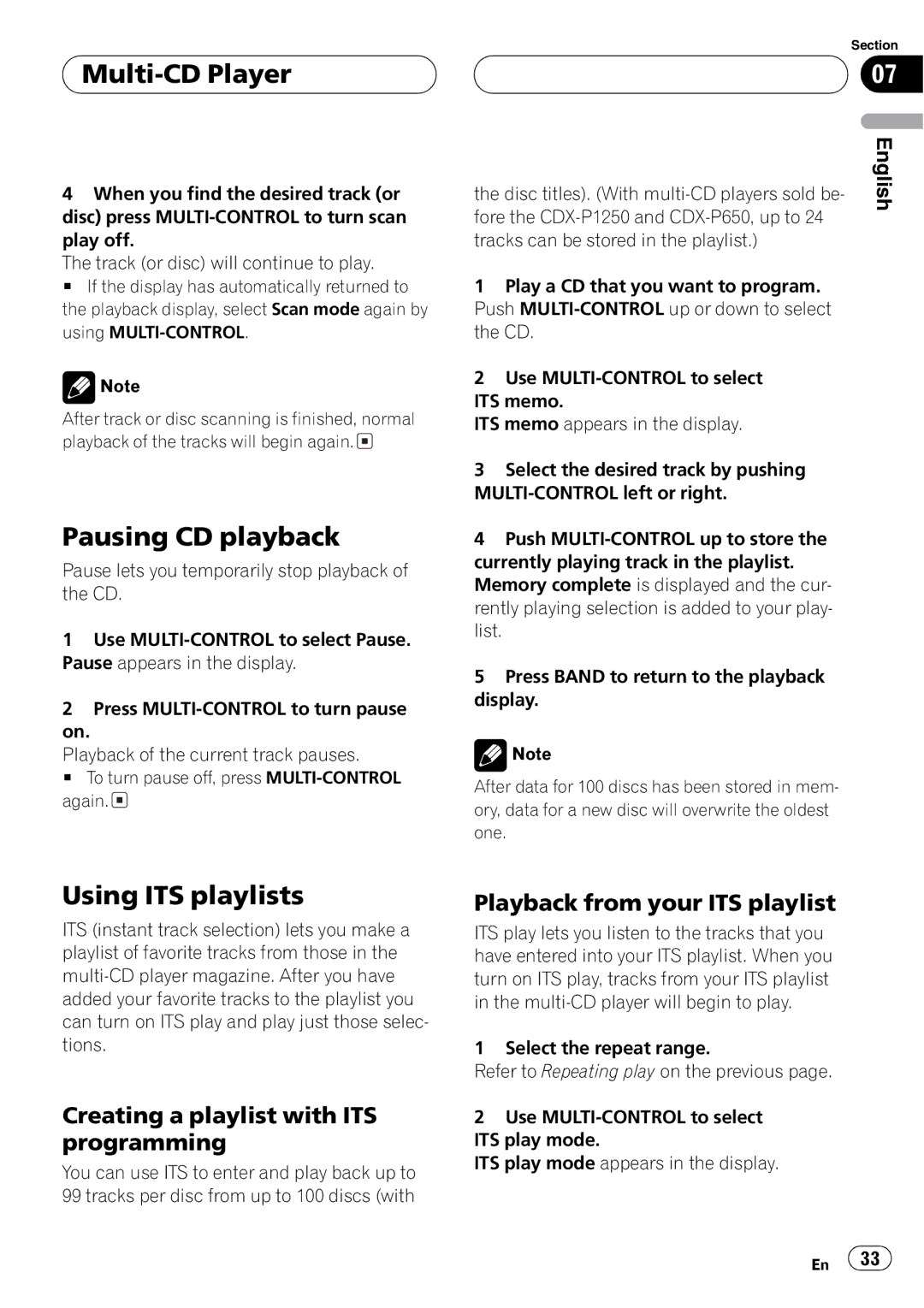 Pioneer DEH-P680MP operation manual 