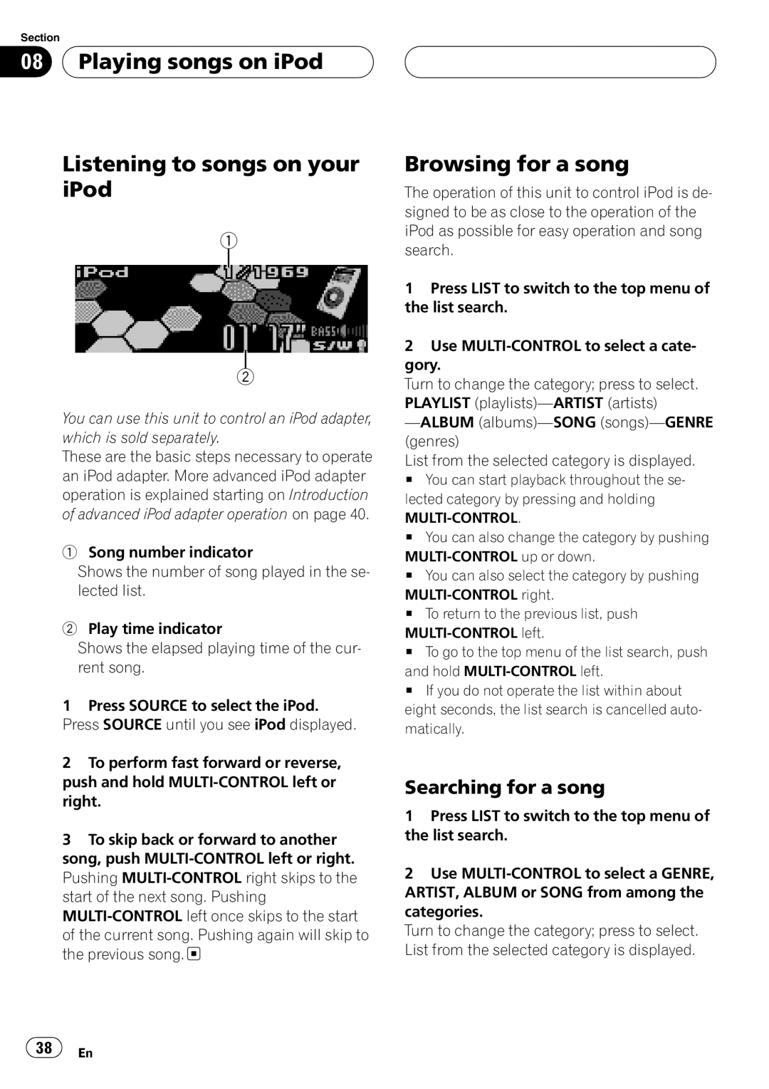 Pioneer DEH-P680MP operation manual 