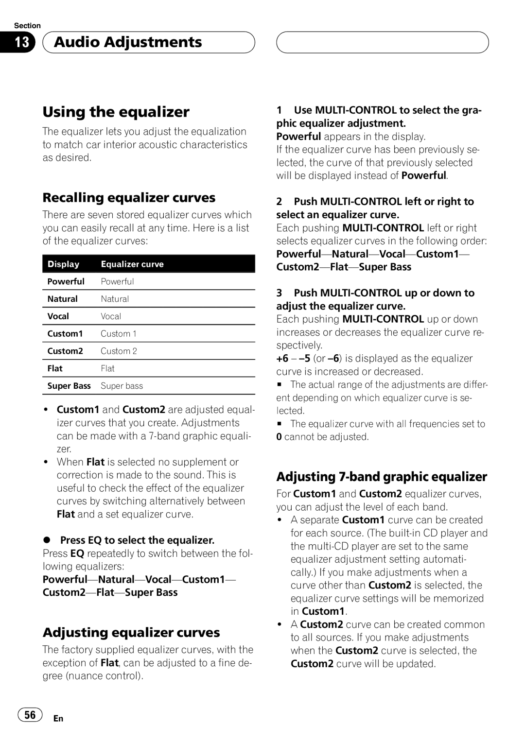 Pioneer DEH-P680MP operation manual 