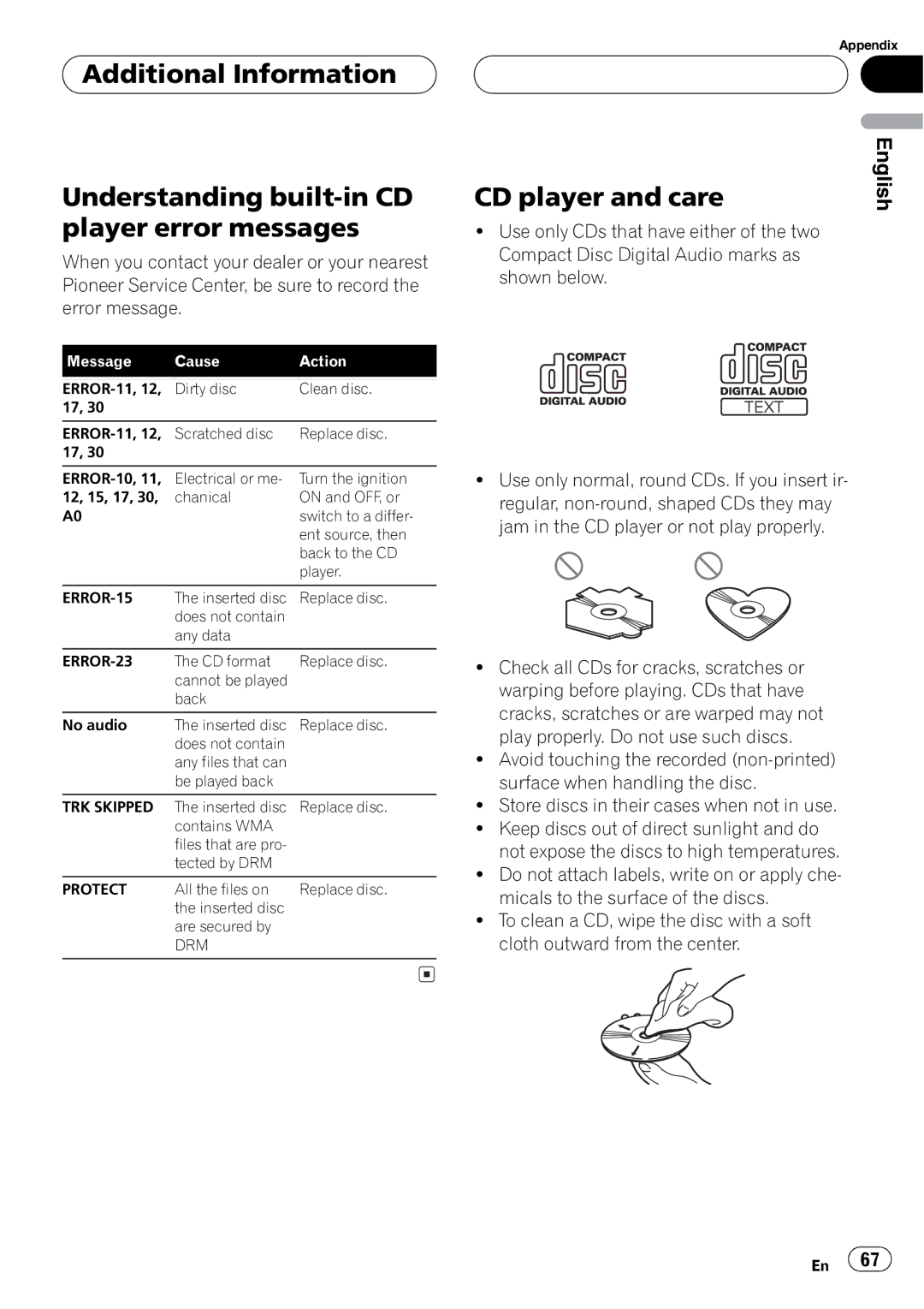 Pioneer DEH-P680MP operation manual 