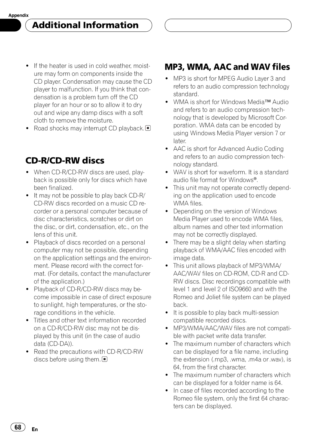 Pioneer DEH-P680MP operation manual 