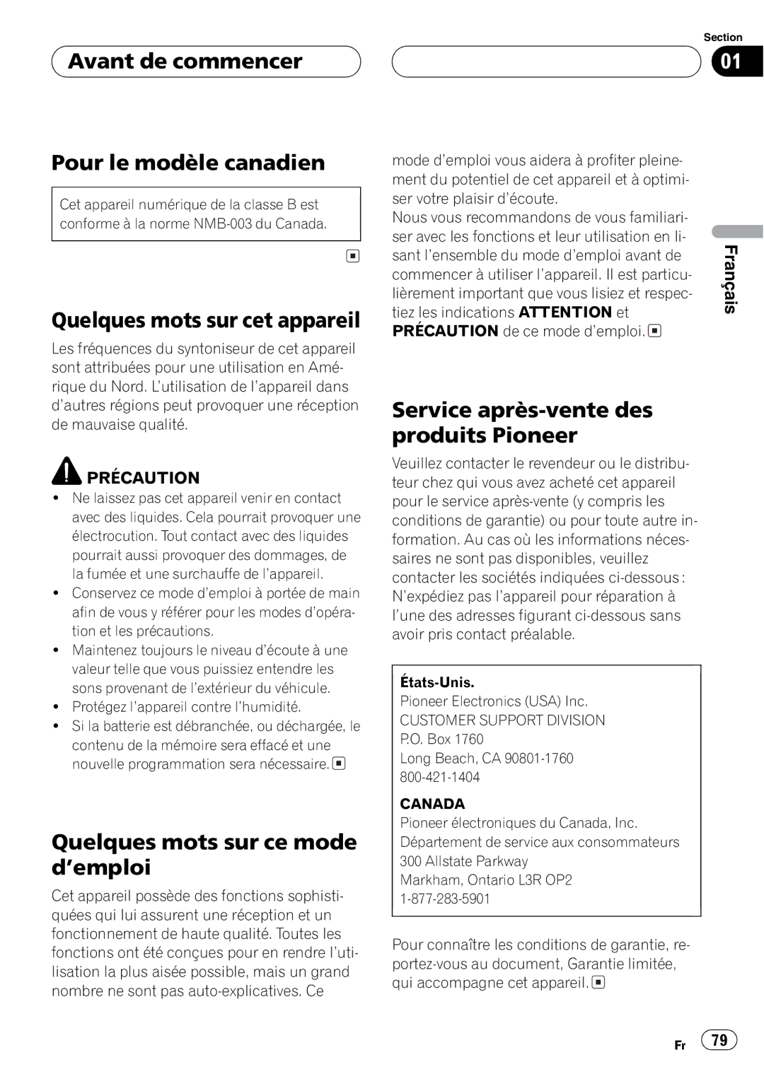 Pioneer DEH-P680MP operation manual 