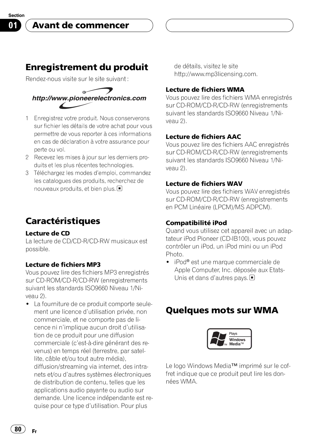 Pioneer DEH-P680MP operation manual 