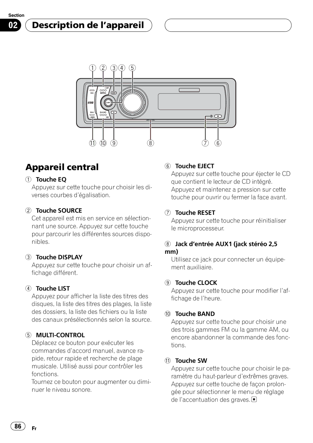 Pioneer DEH-P680MP operation manual 