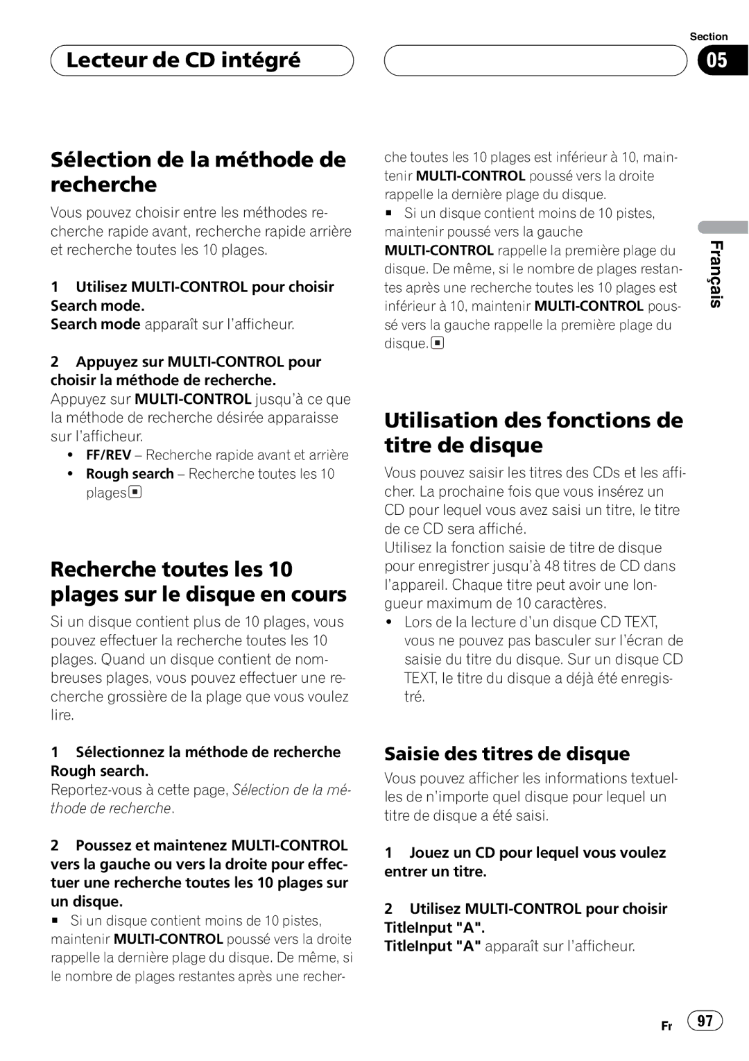 Pioneer DEH-P680MP operation manual 