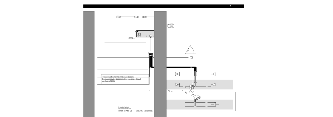 Pioneer DEH-P6900UB operation manual When using a Subwoofer without using the optional amplifier, Left Right 