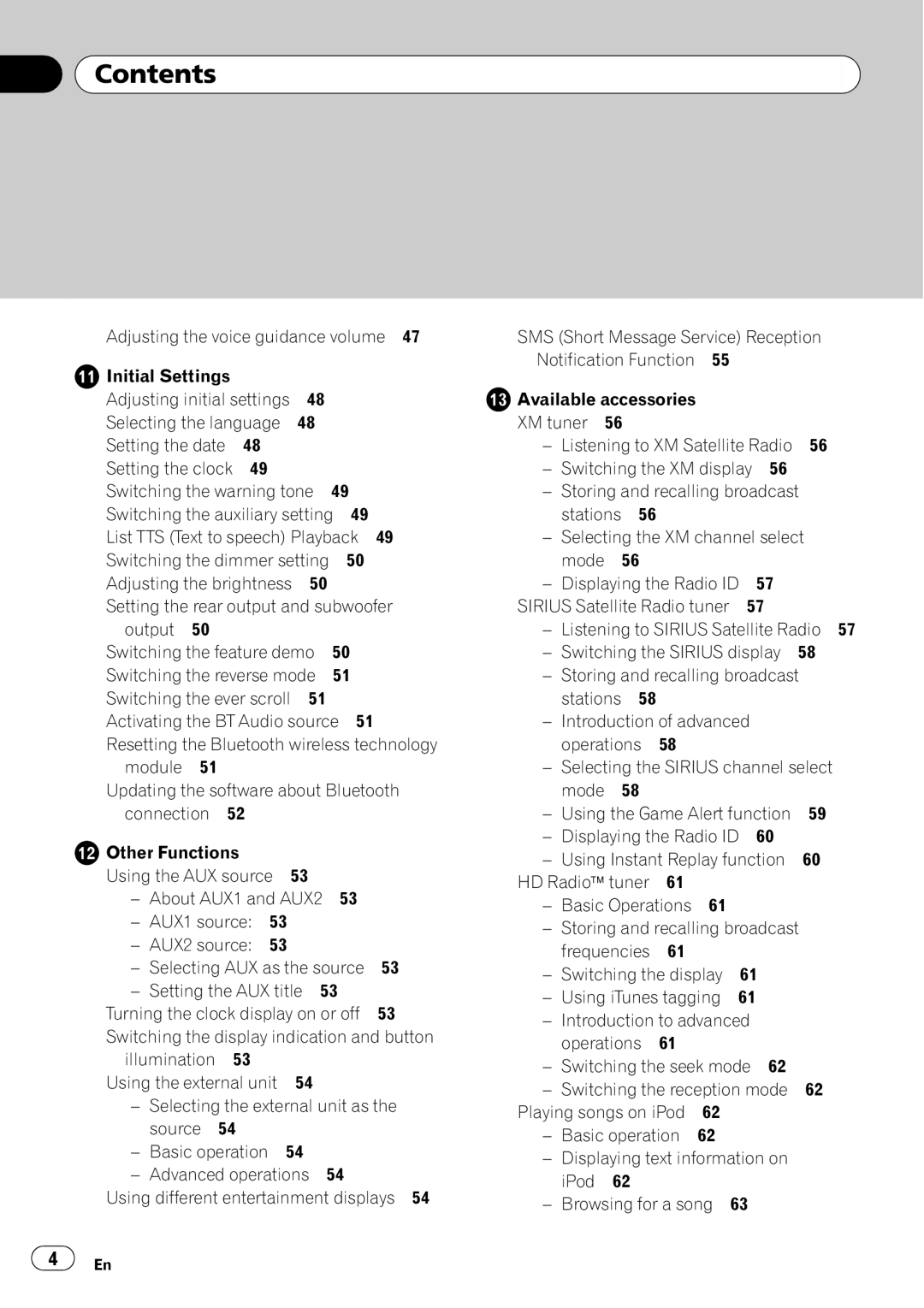 Pioneer DEH-P7100BT operation manual Setting the AUX title 