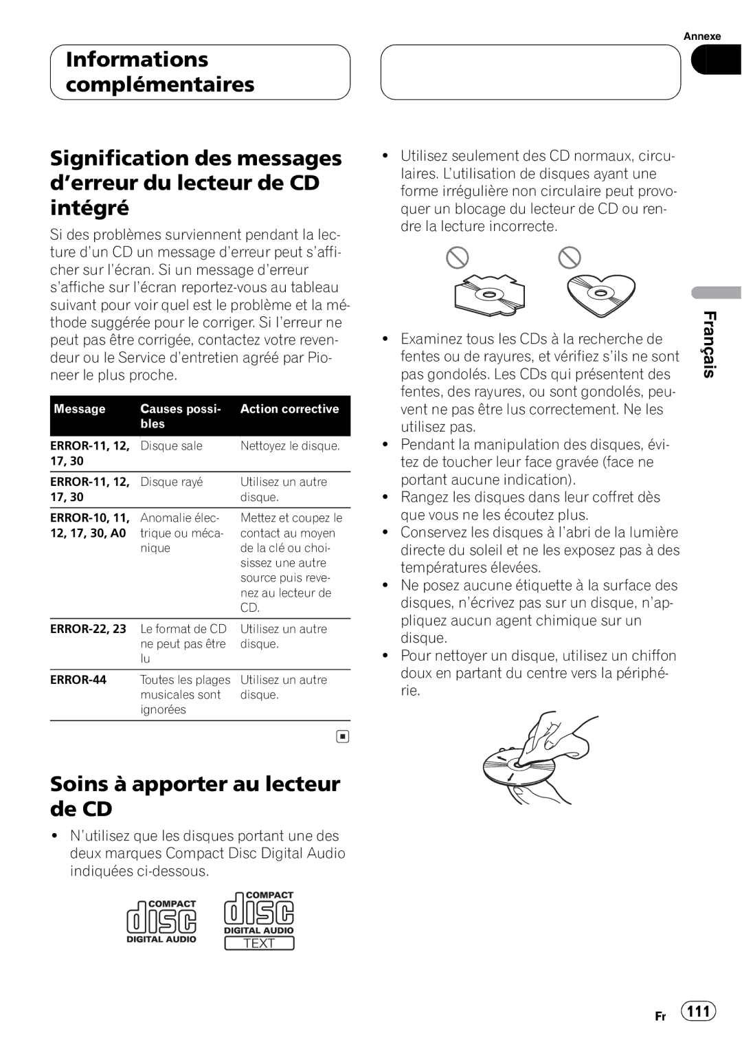 Pioneer DEH-P7600MP operation manual 