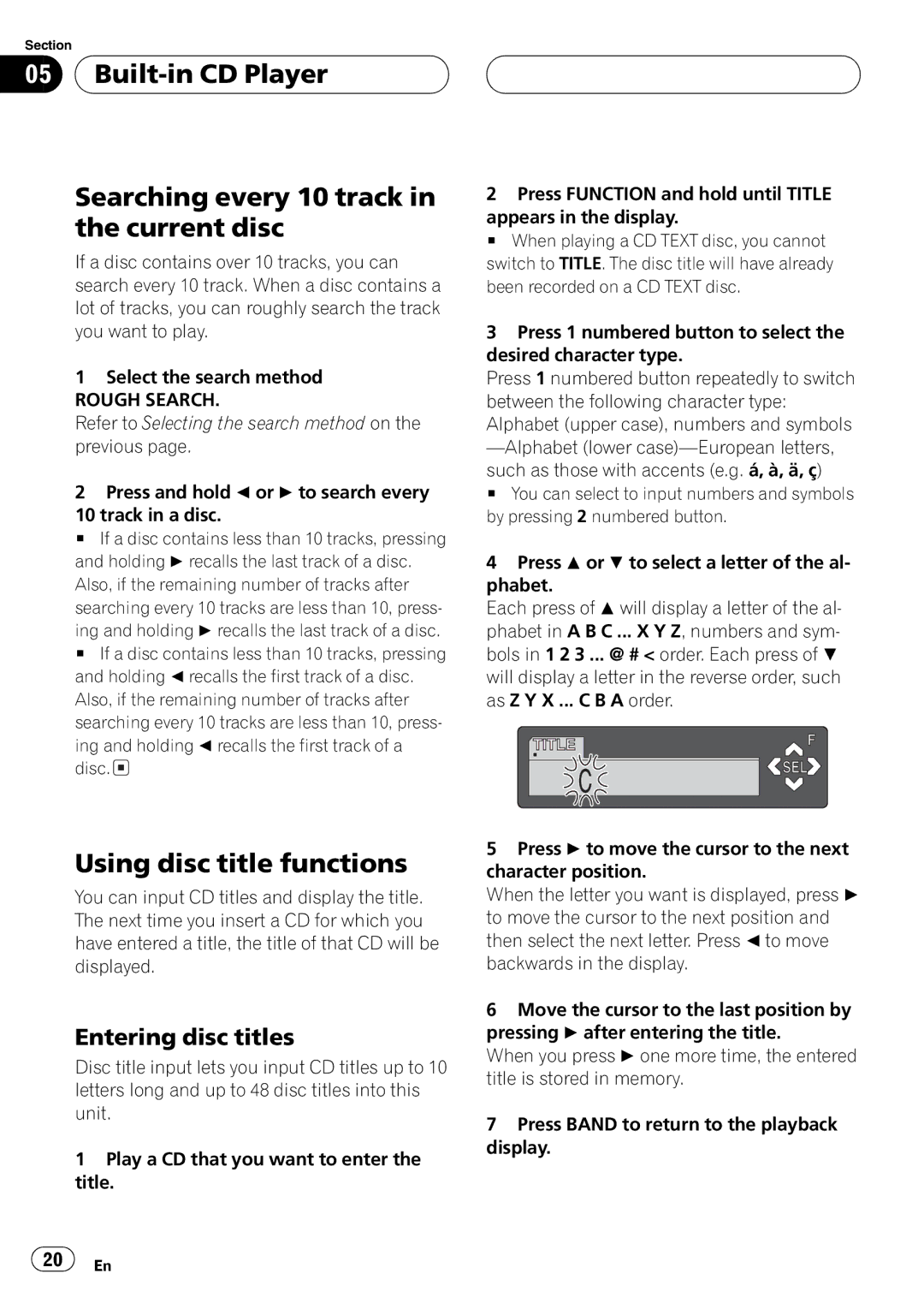 Pioneer DEH-P7600MP operation manual 