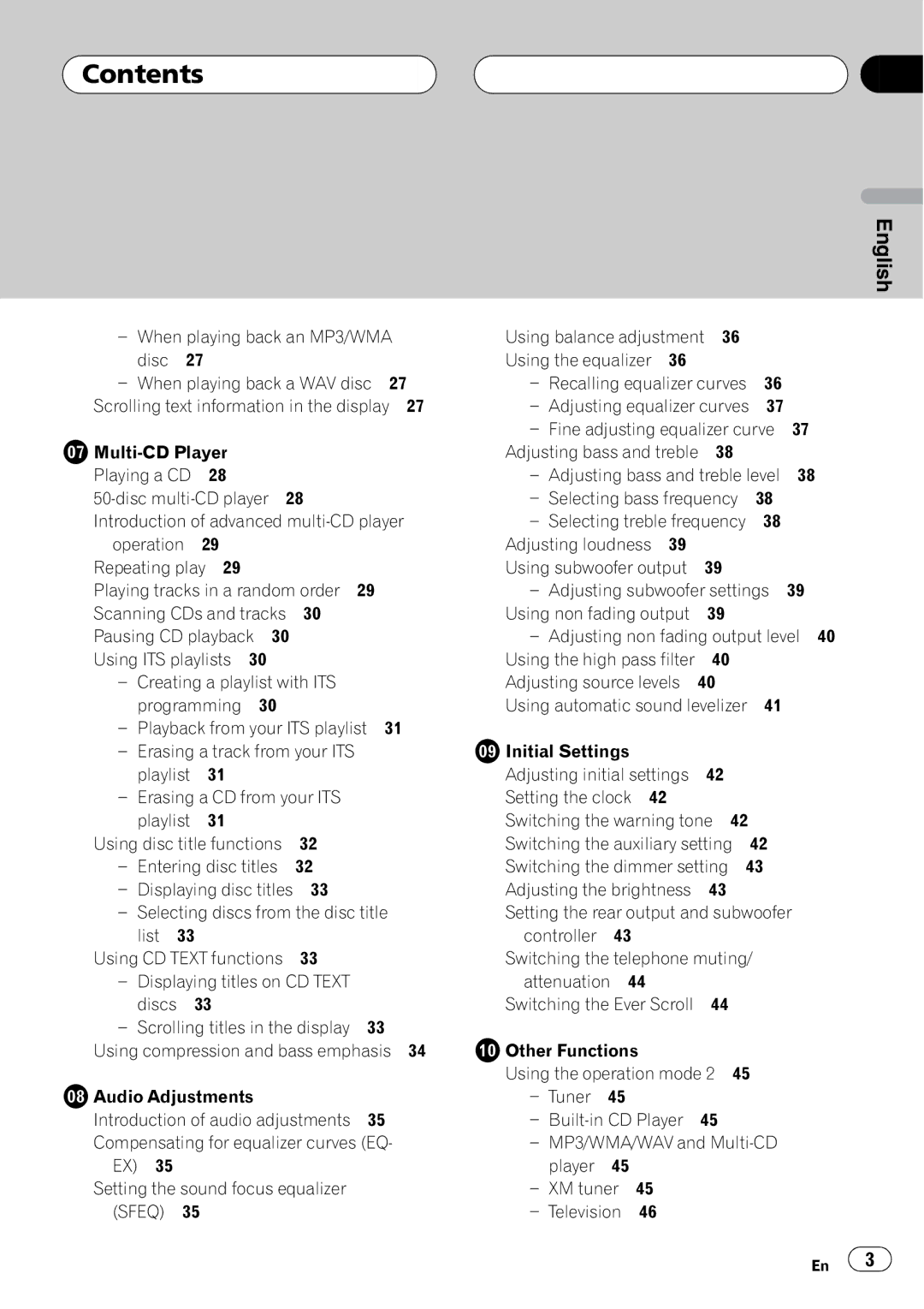 Pioneer DEH-P7600MP operation manual 