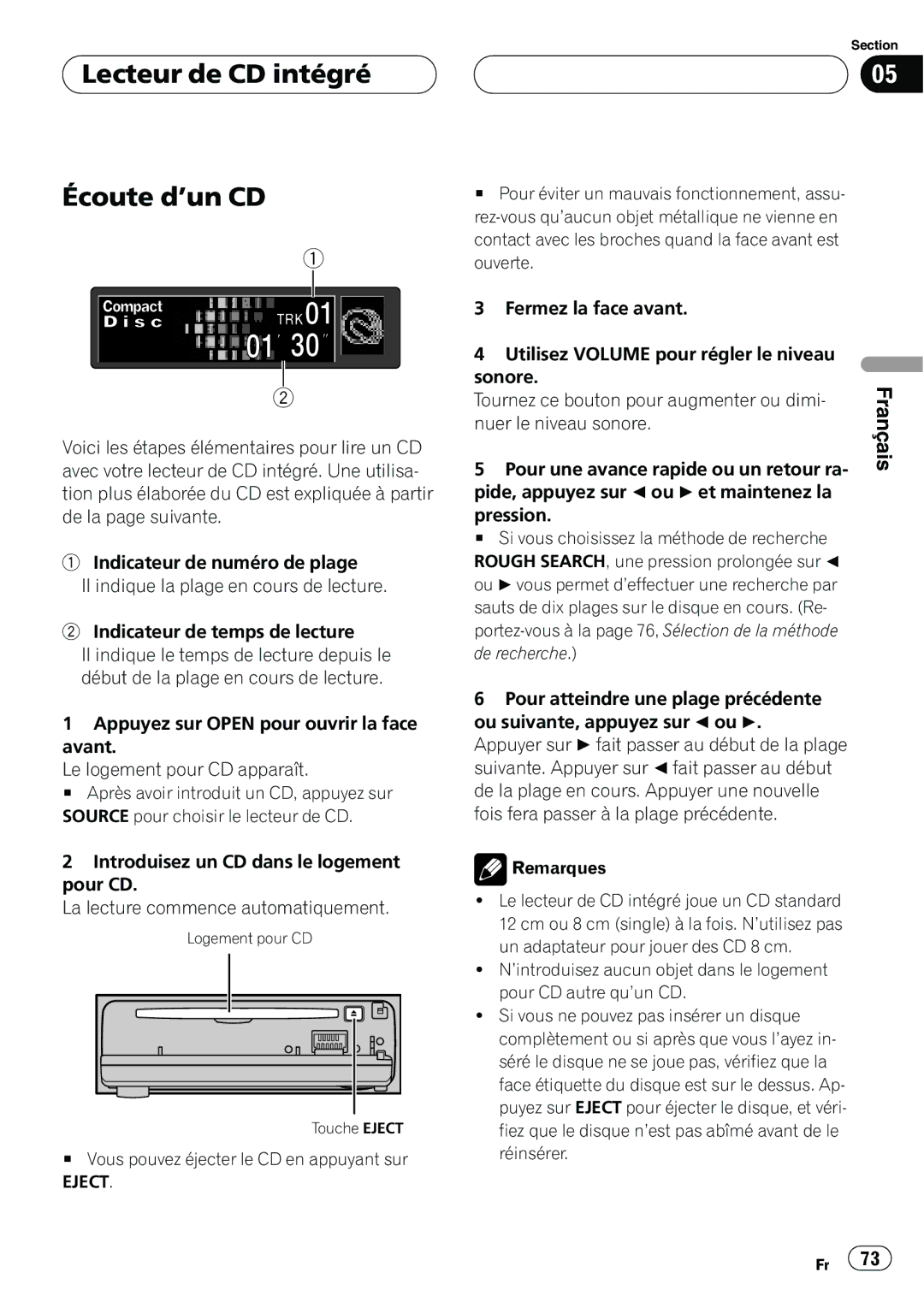 Pioneer DEH-P7600MP operation manual 