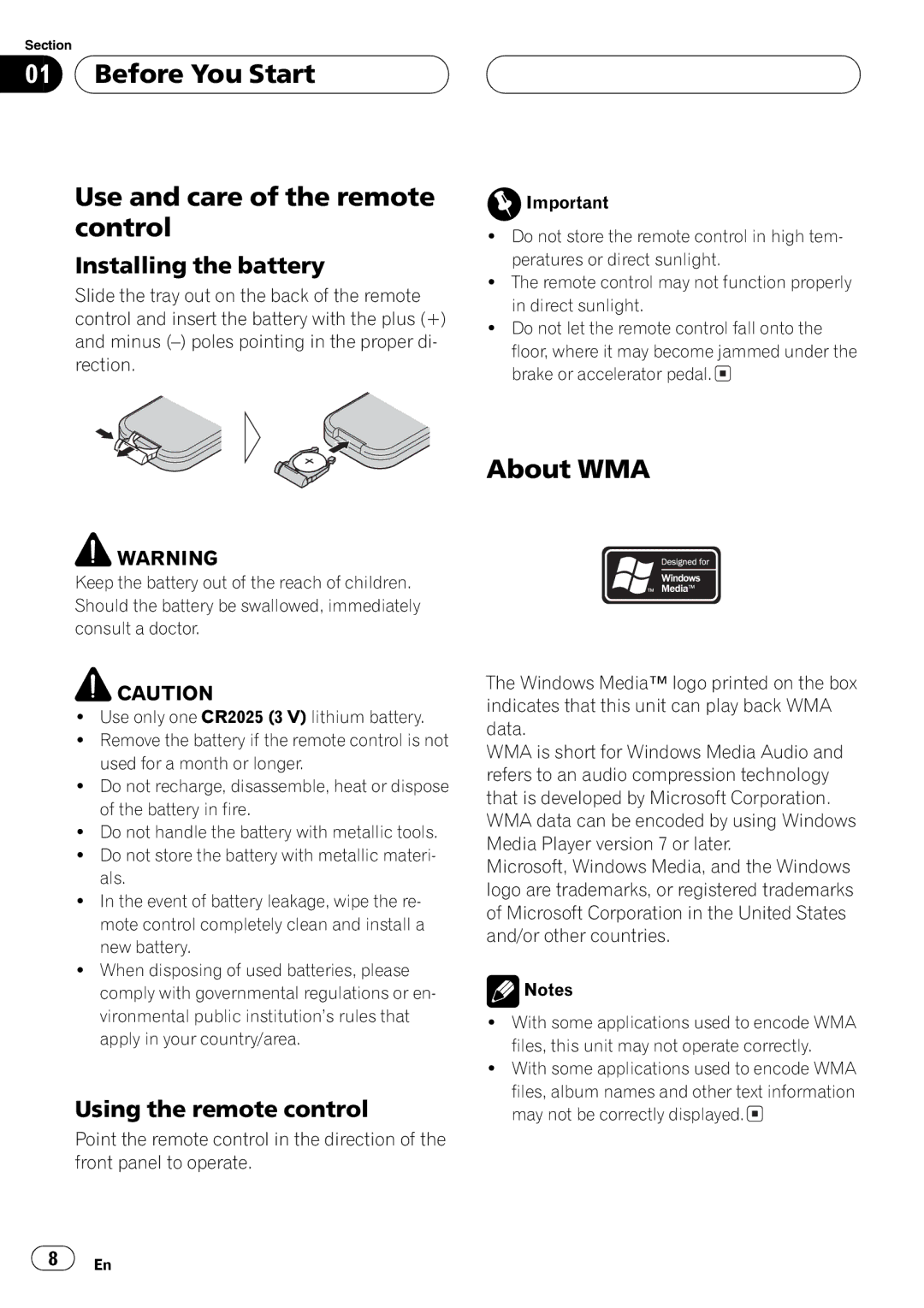 Pioneer DEH-P7600MP operation manual 