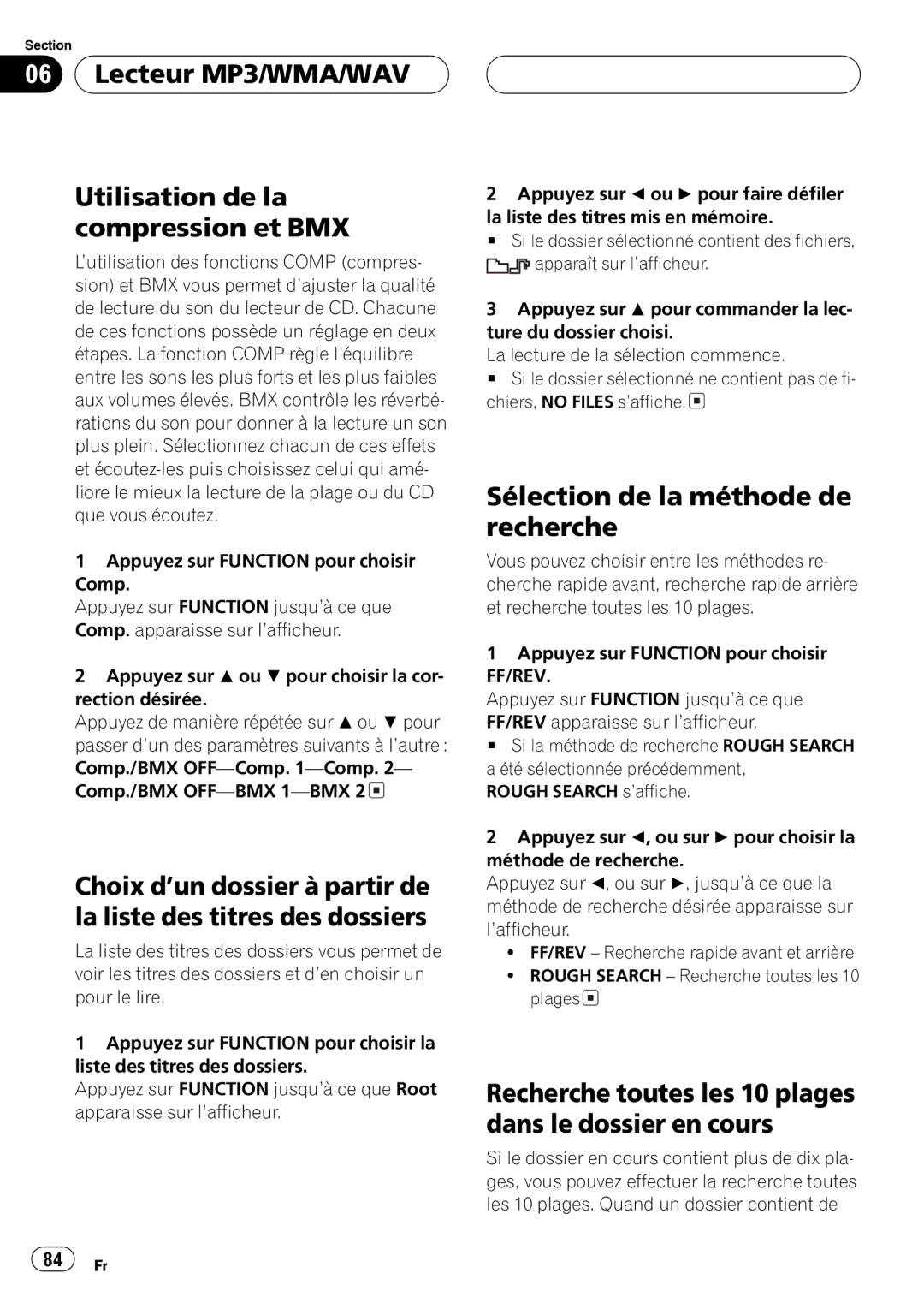 Pioneer DEH-P7600MP operation manual 