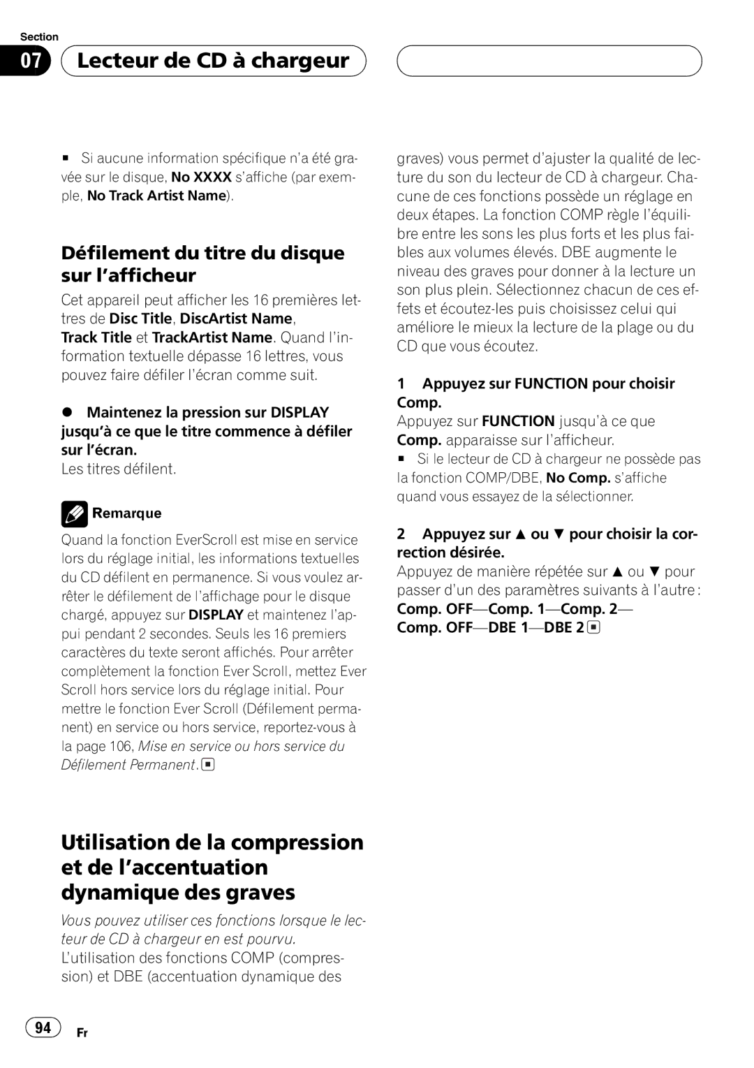 Pioneer DEH-P7600MP operation manual 