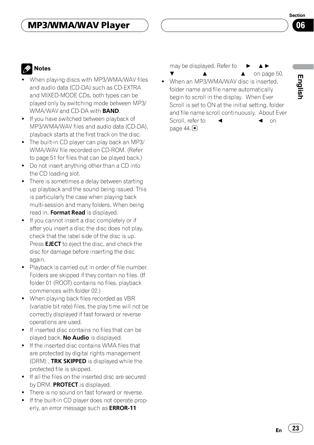 Pioneer DEH-P760MP operation manual 