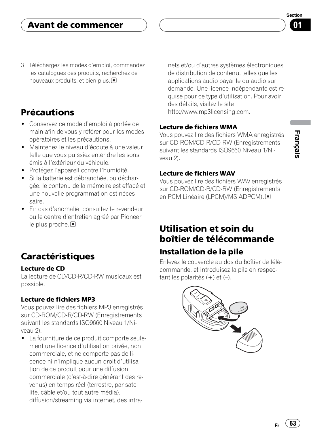 Pioneer DEH-P760MP operation manual 