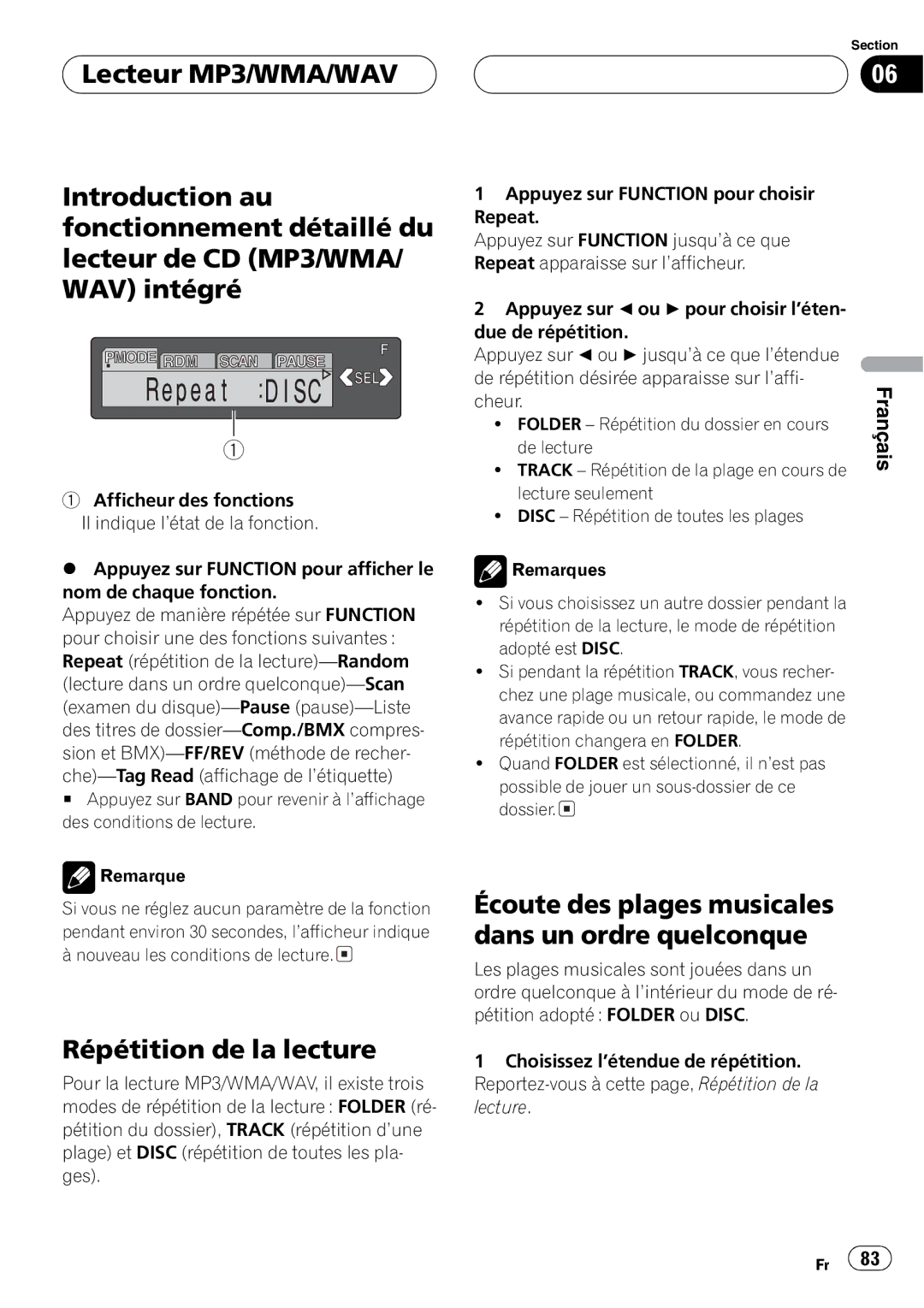 Pioneer DEH-P760MP operation manual 