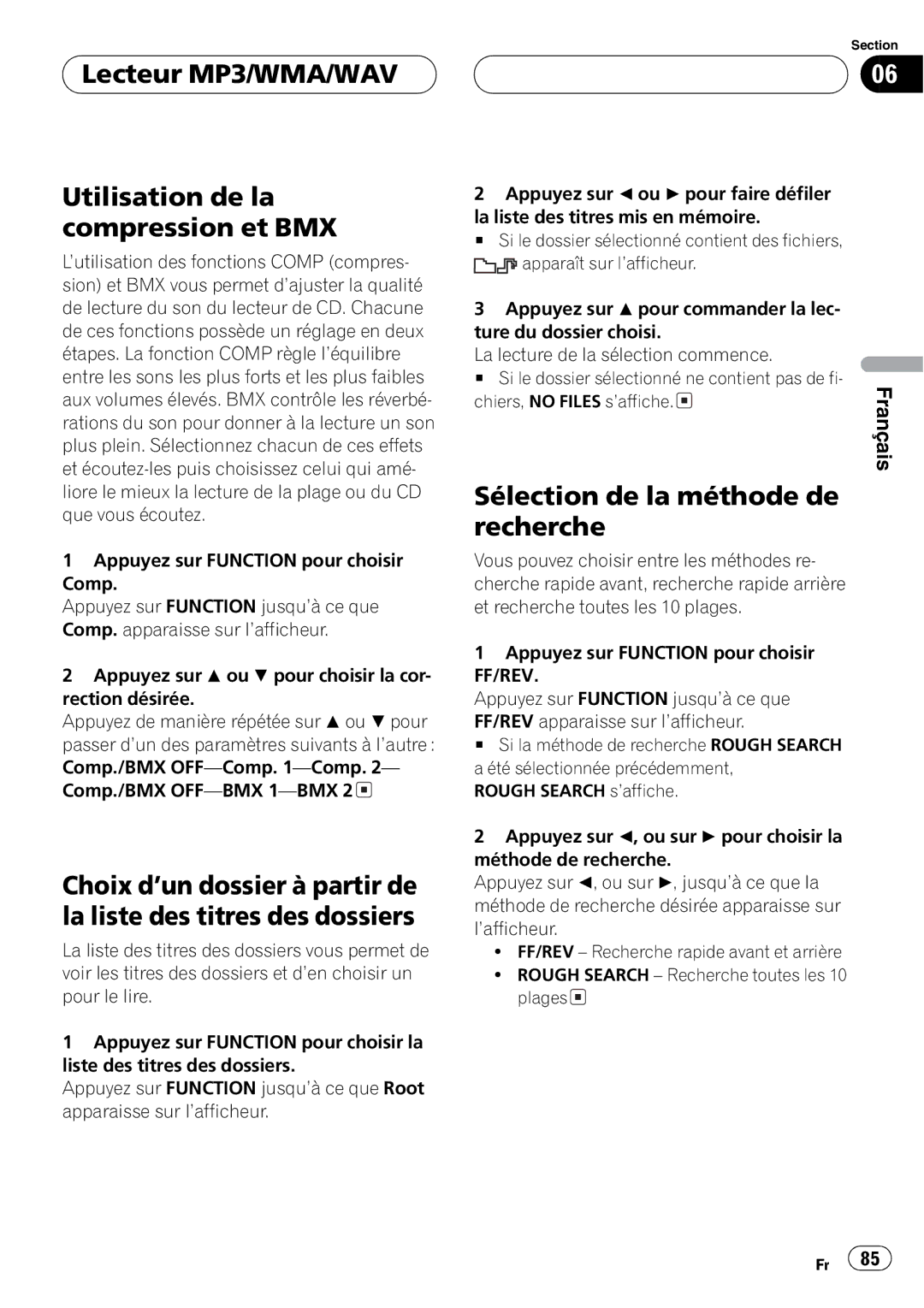 Pioneer DEH-P760MP operation manual 