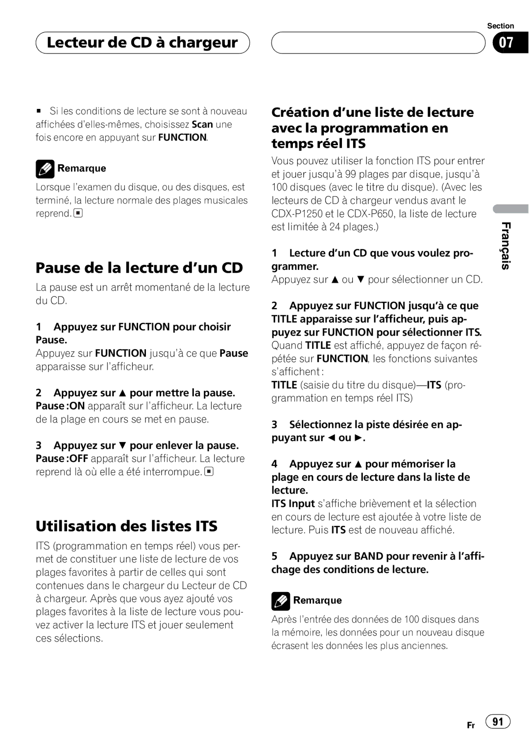 Pioneer DEH-P760MP operation manual 