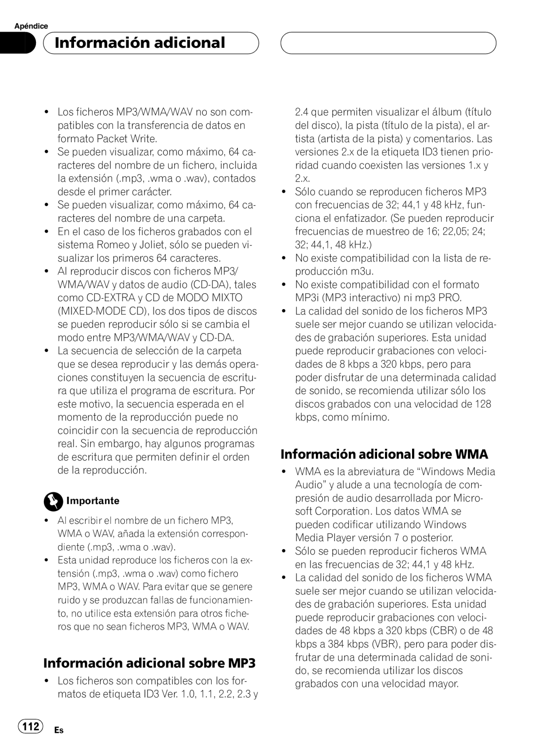 Pioneer DEH-P7650MP operation manual 