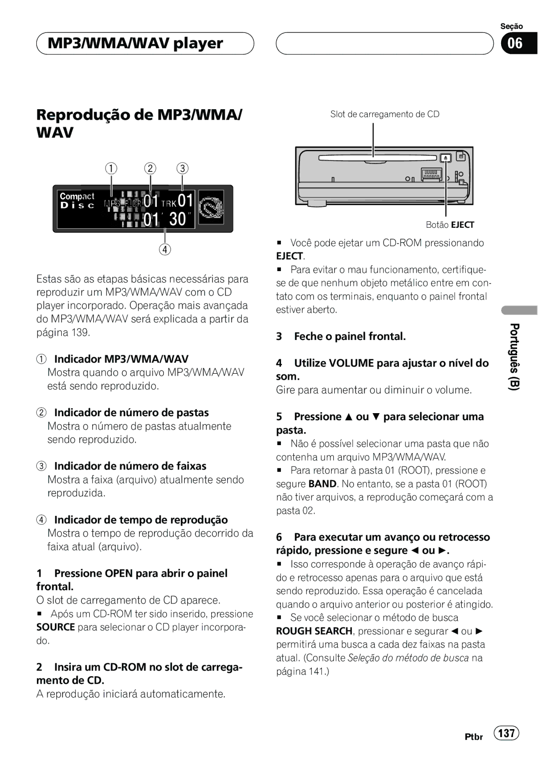 Pioneer DEH-P7650MP operation manual 