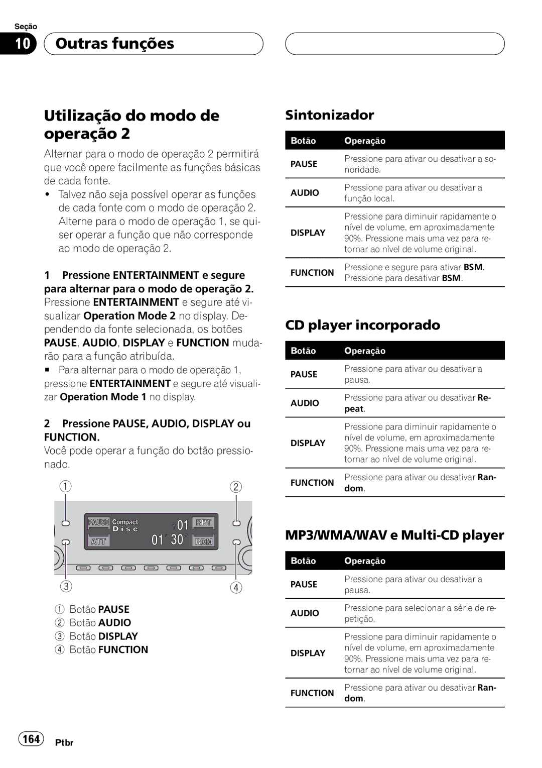 Pioneer DEH-P7650MP operation manual 