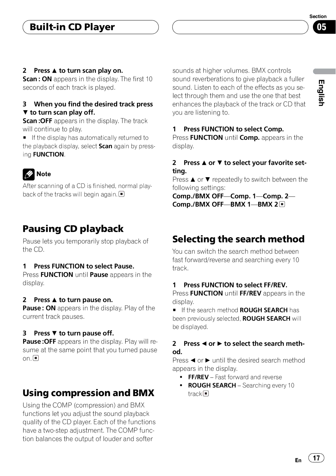 Pioneer DEH-P7650MP operation manual 