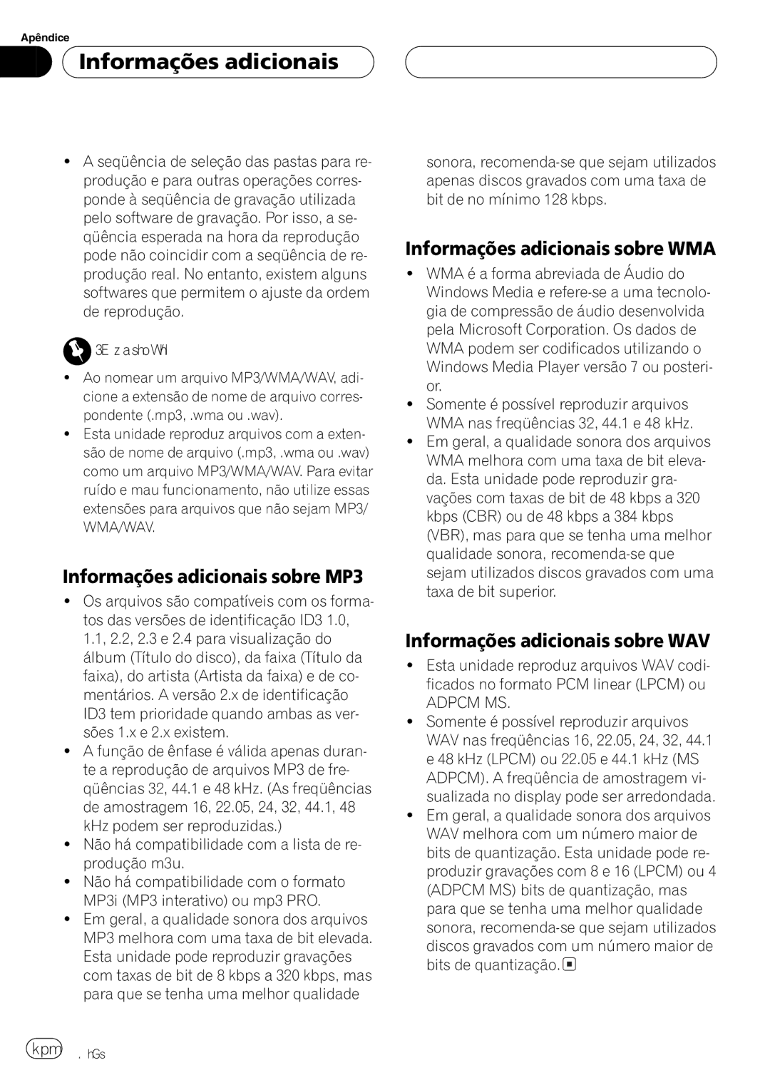 Pioneer DEH-P7650MP operation manual 