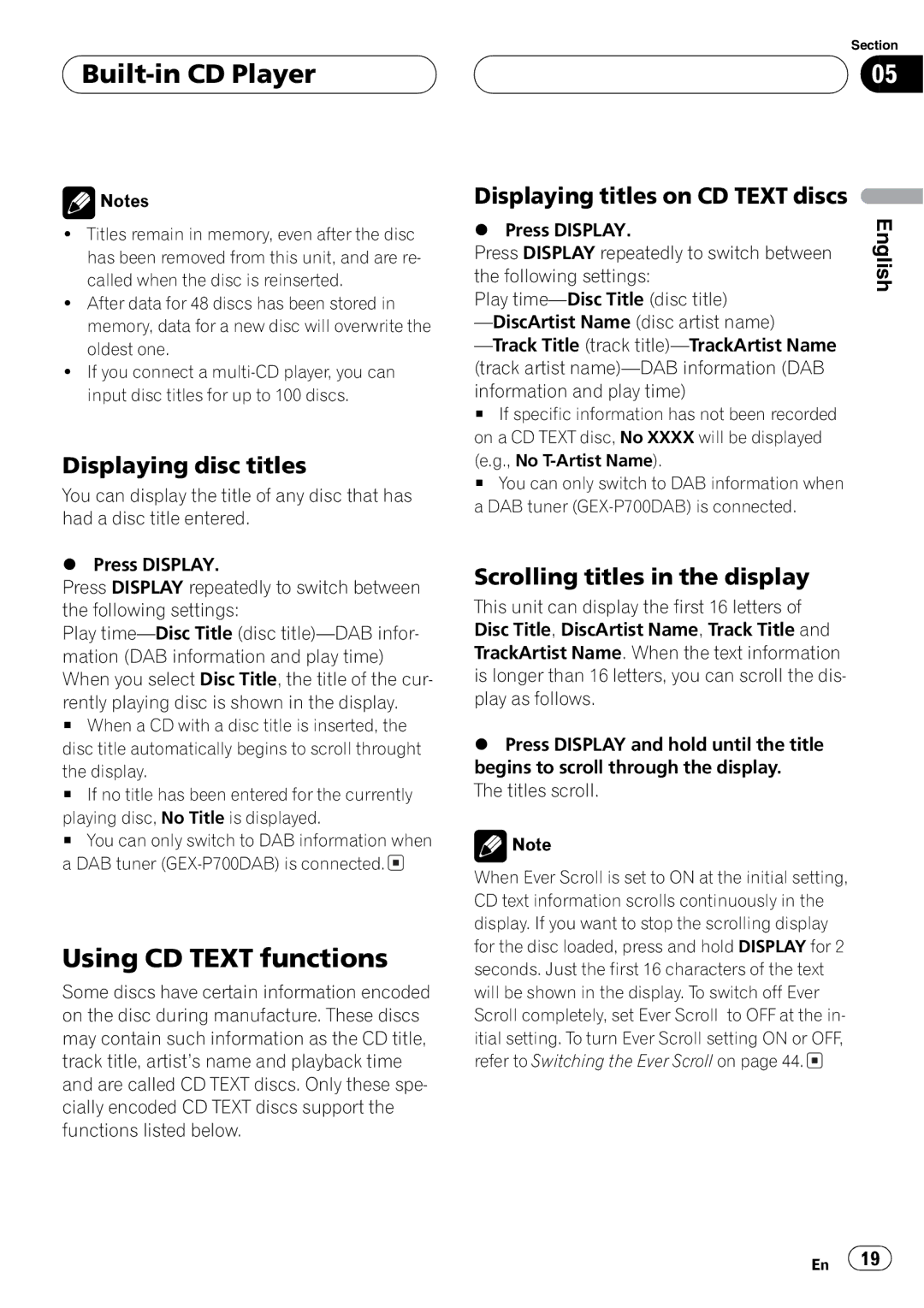 Pioneer DEH-P7650MP operation manual 