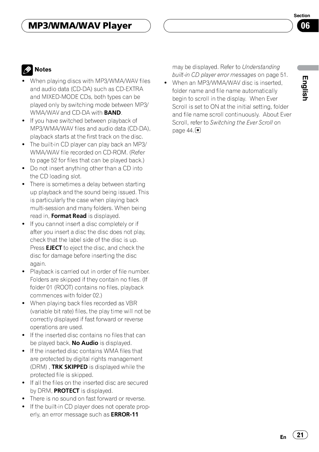 Pioneer DEH-P7650MP operation manual 