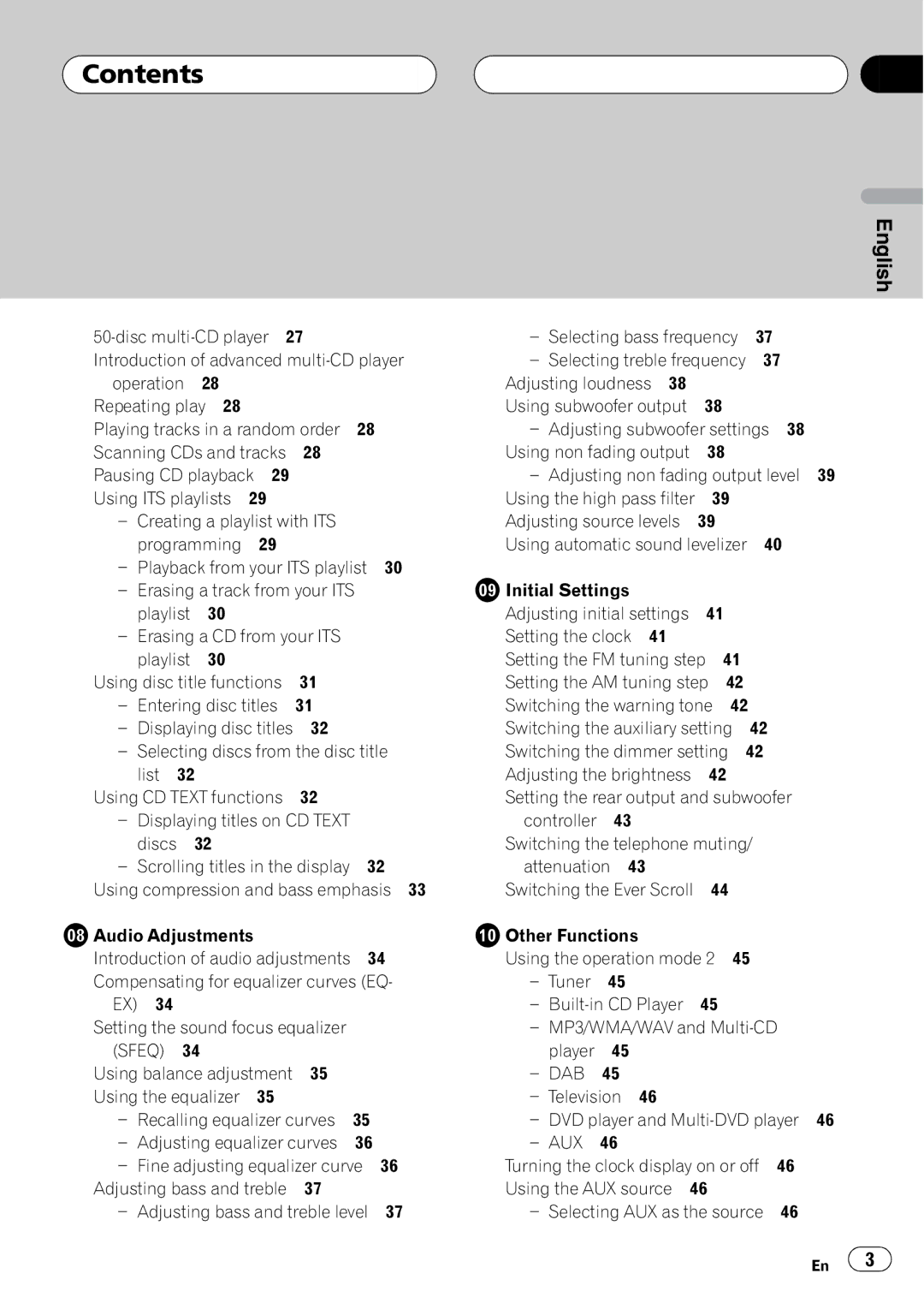 Pioneer DEH-P7650MP operation manual 