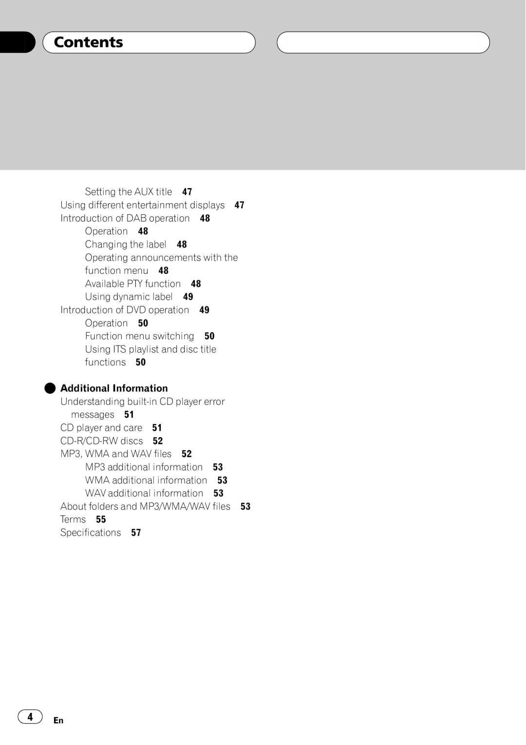 Pioneer DEH-P7650MP operation manual 