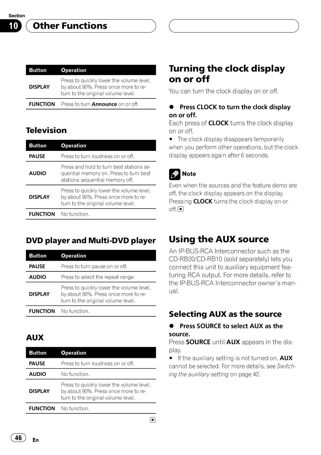 Pioneer DEH-P7650MP operation manual 