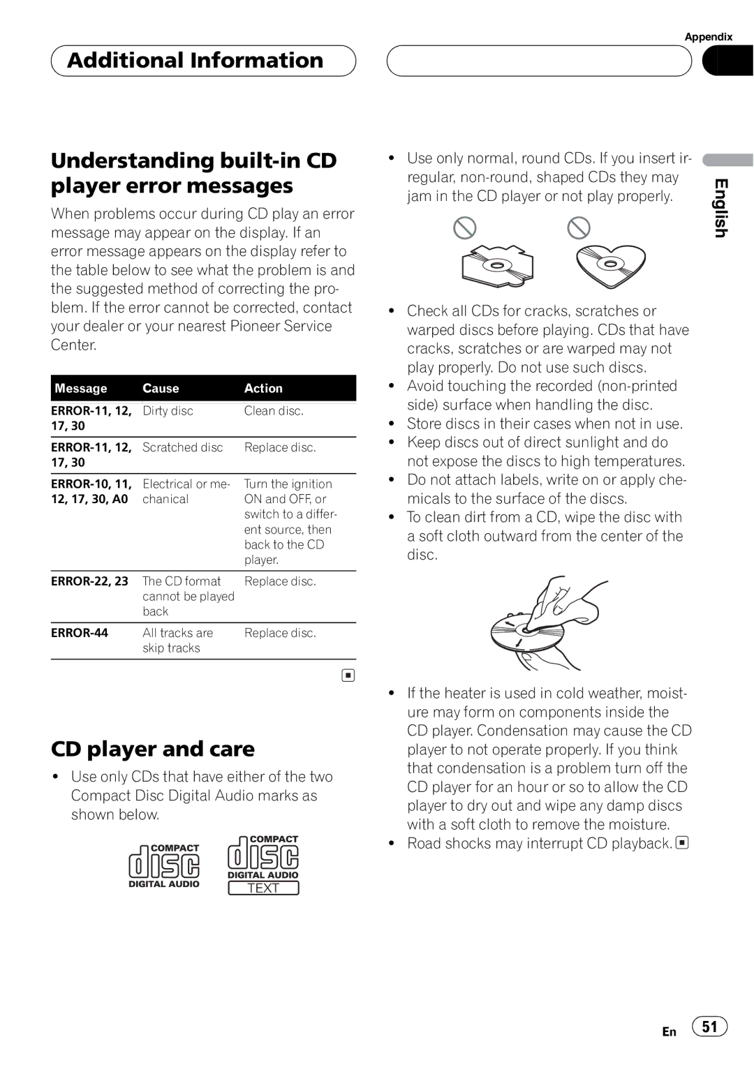 Pioneer DEH-P7650MP operation manual 