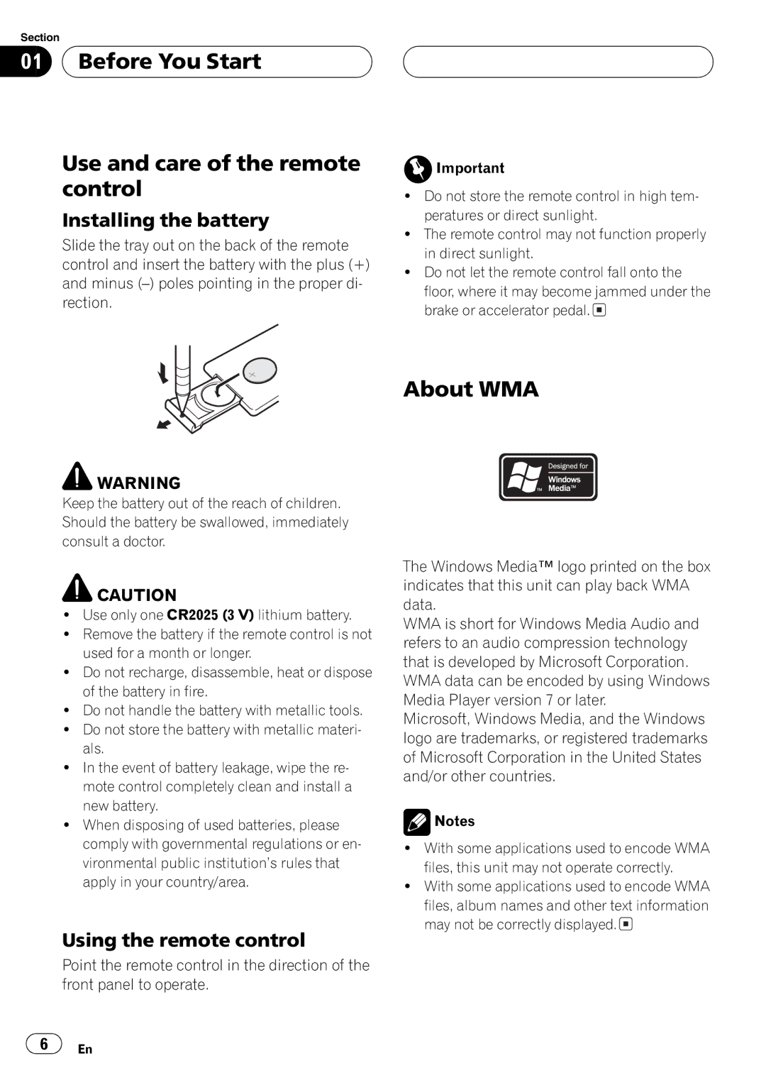 Pioneer DEH-P7650MP operation manual 