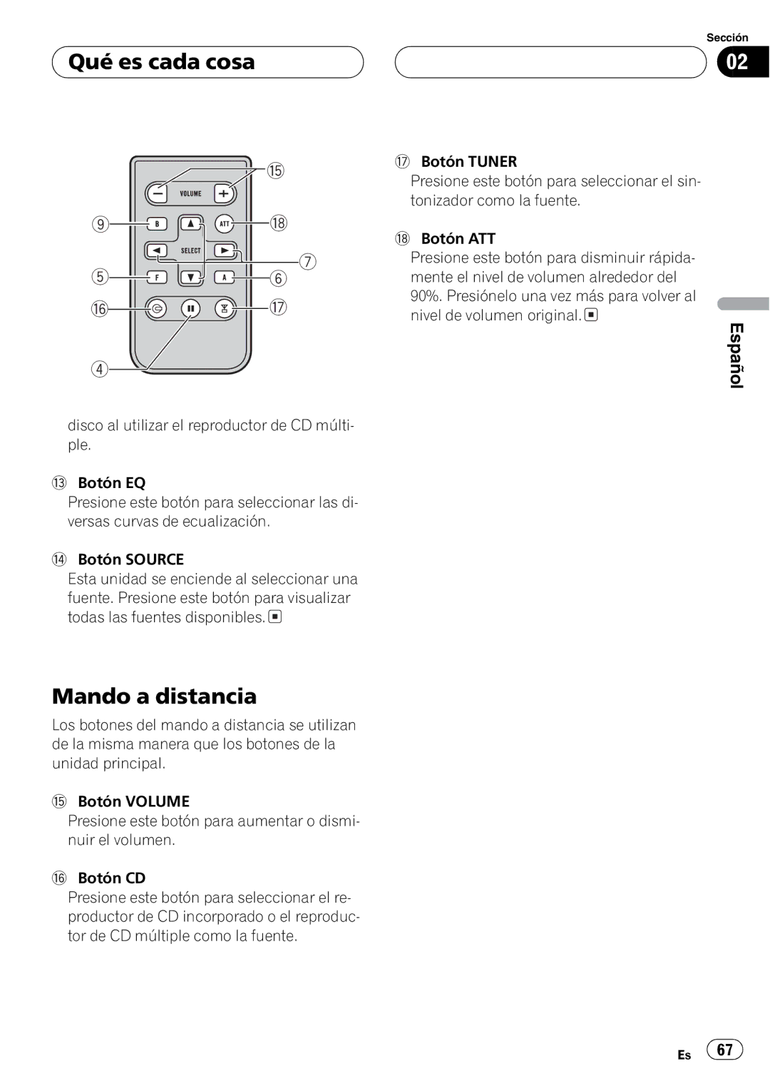 Pioneer DEH-P7650MP operation manual 