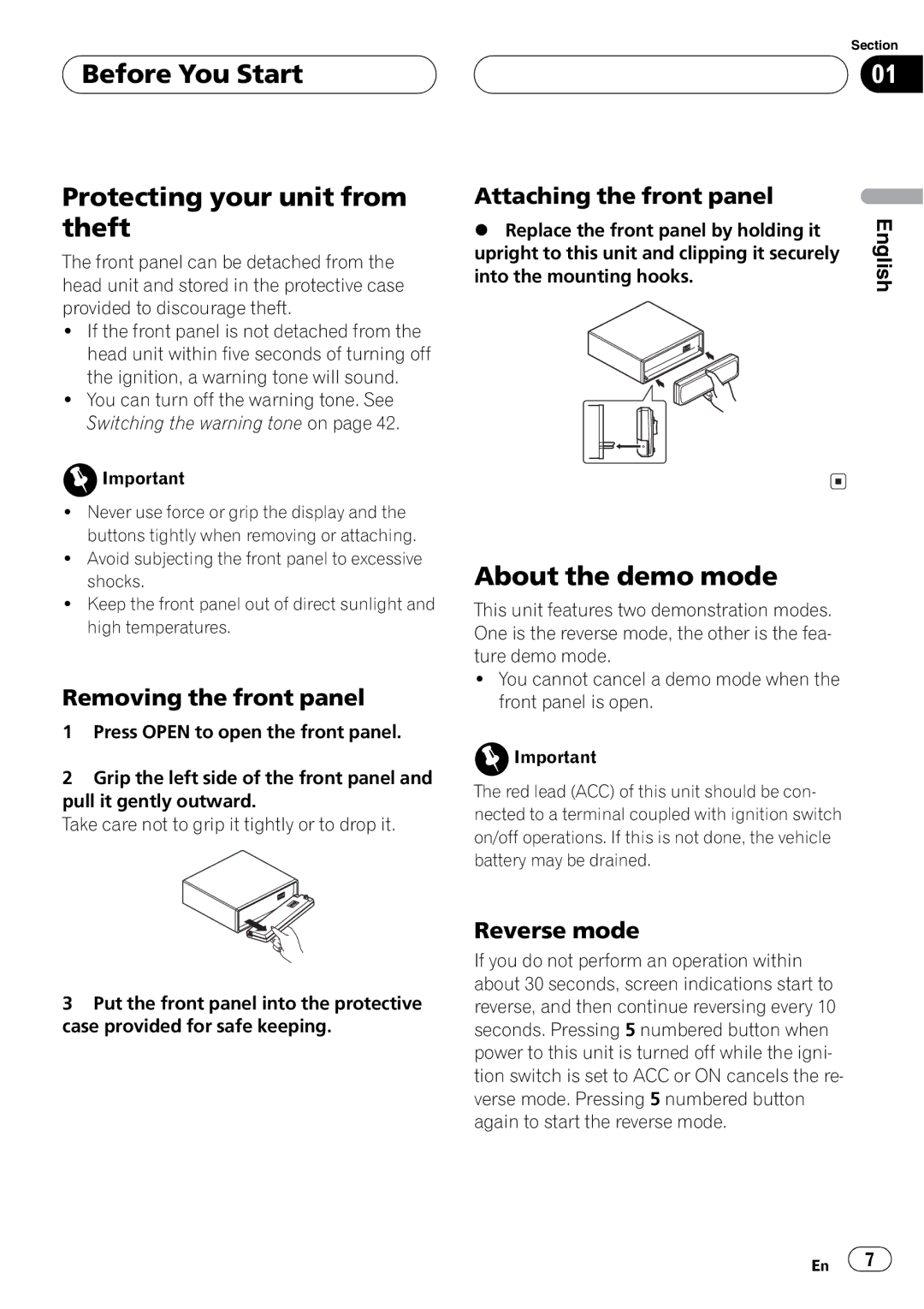 Pioneer DEH-P7650MP operation manual 