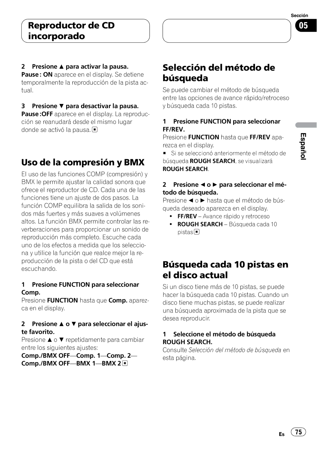 Pioneer DEH-P7650MP operation manual 