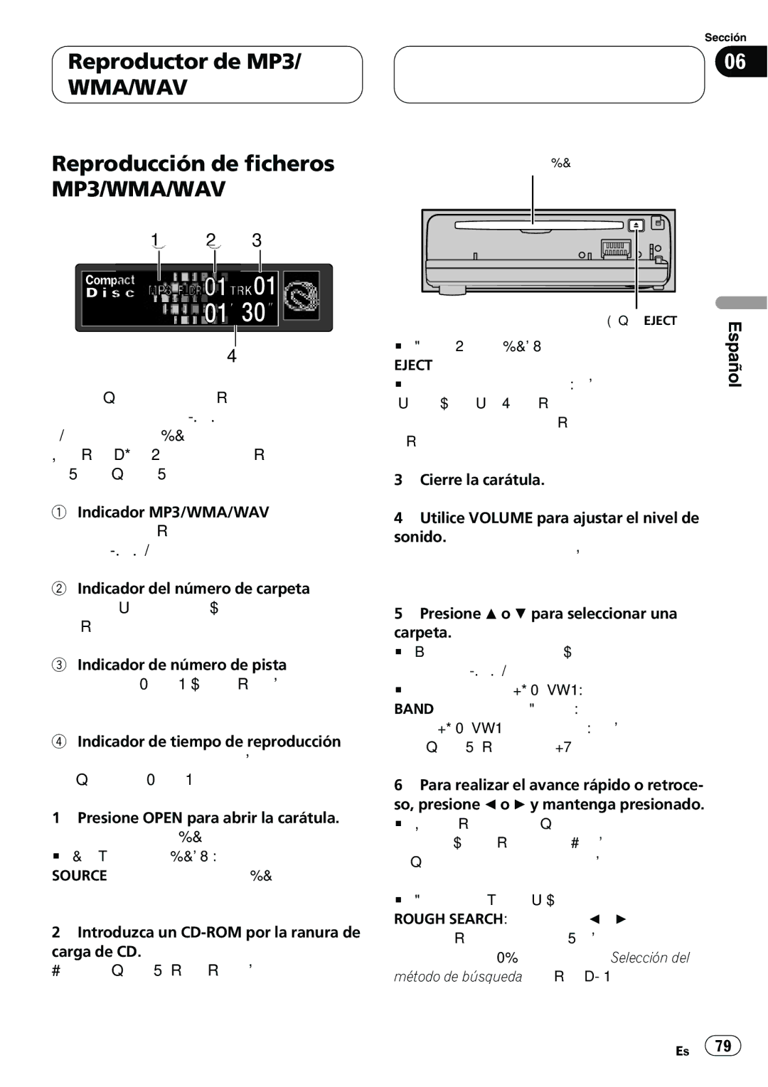 Pioneer DEH-P7650MP operation manual 