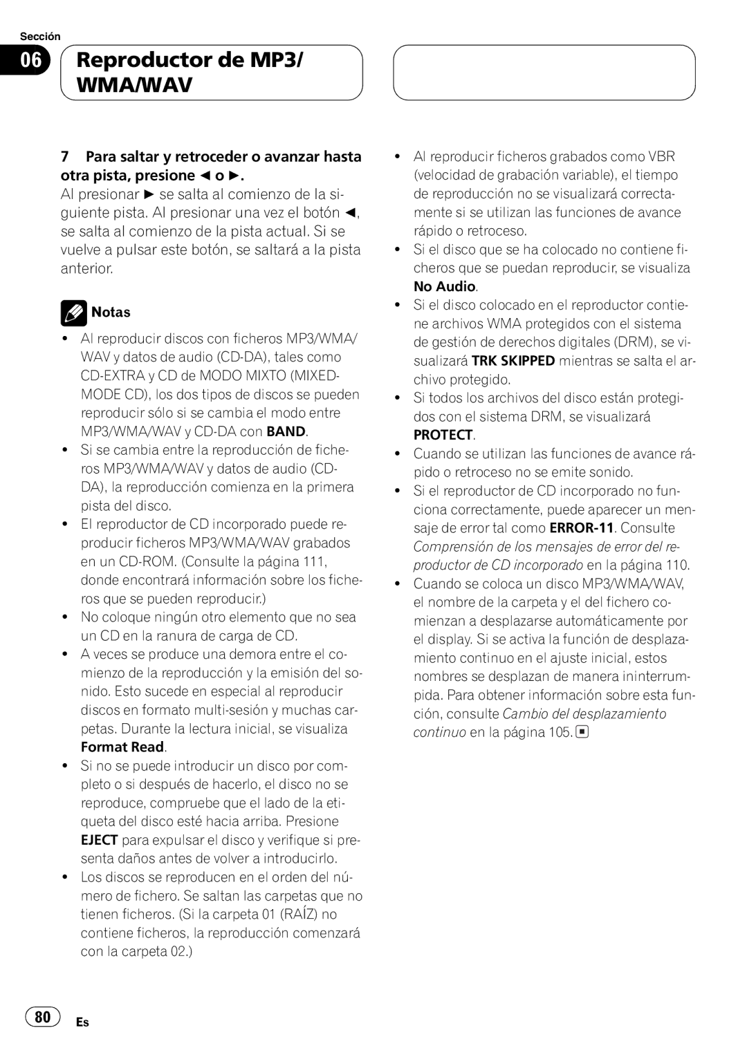 Pioneer DEH-P7650MP operation manual + + 