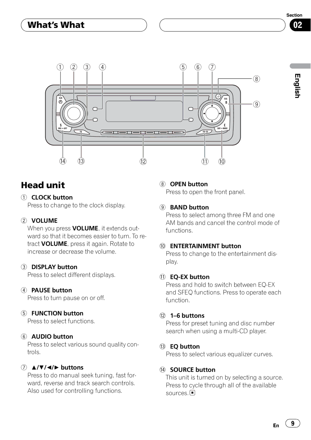 Pioneer DEH-P7650MP operation manual 