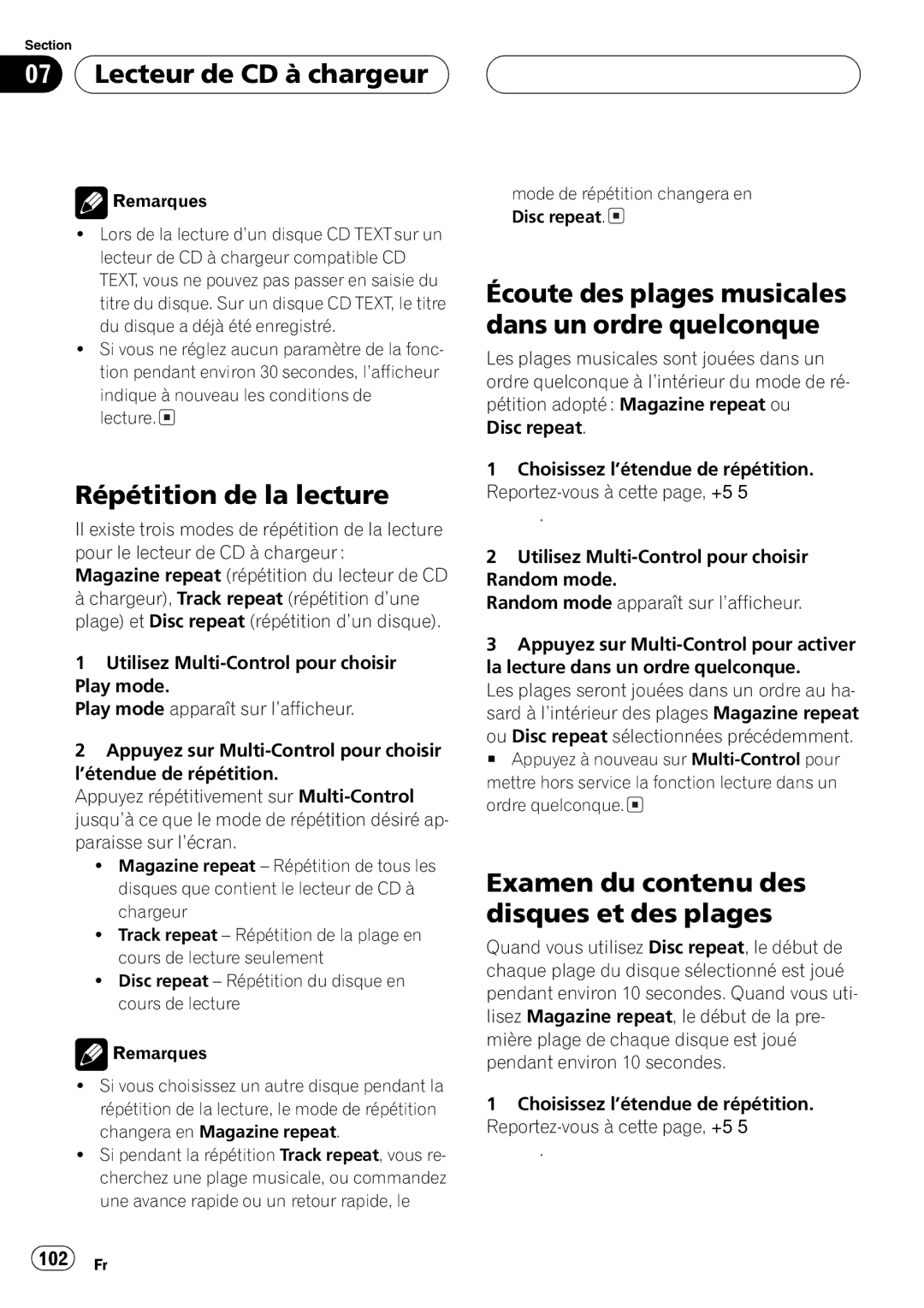 Pioneer DEH-P7700MP operation manual 