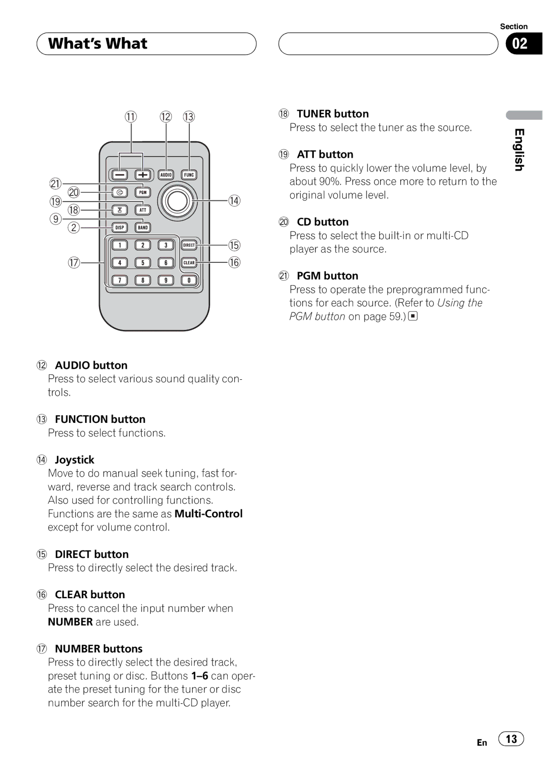 Pioneer DEH-P7700MP operation manual Ki e 9 