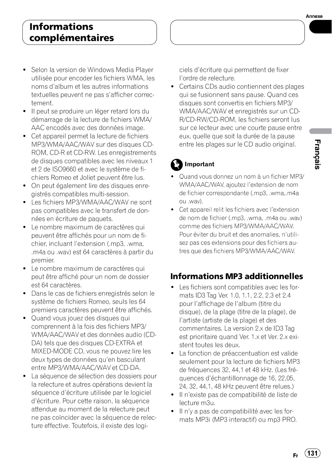 Pioneer DEH-P7700MP operation manual 