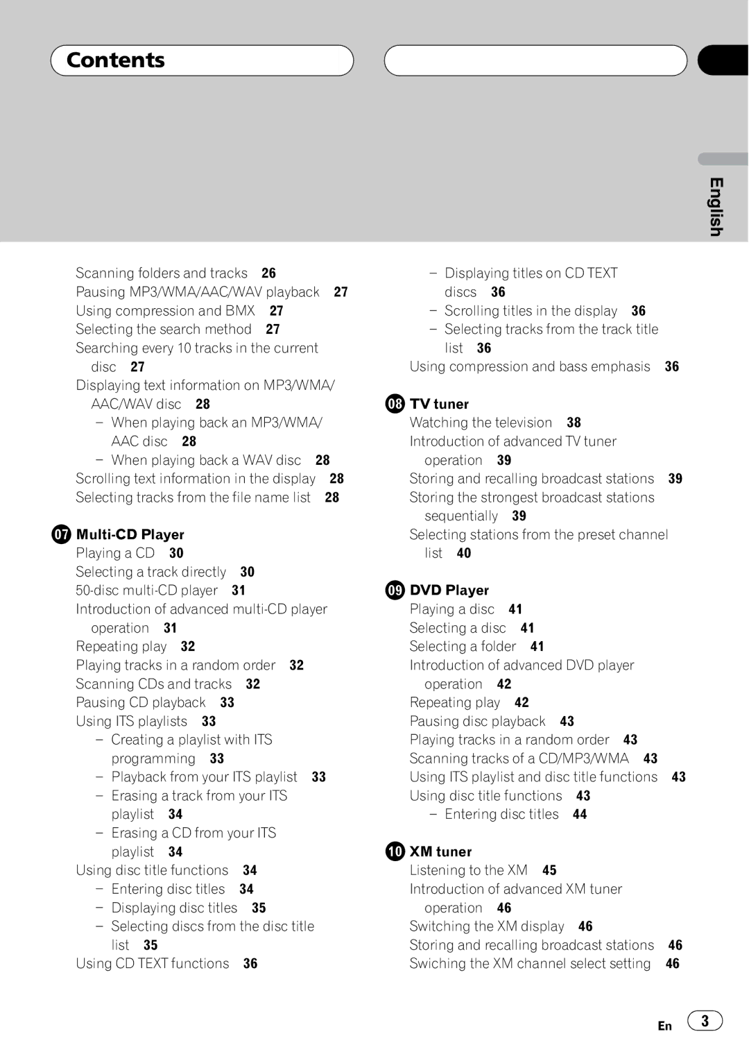 Pioneer DEH-P7700MP operation manual 