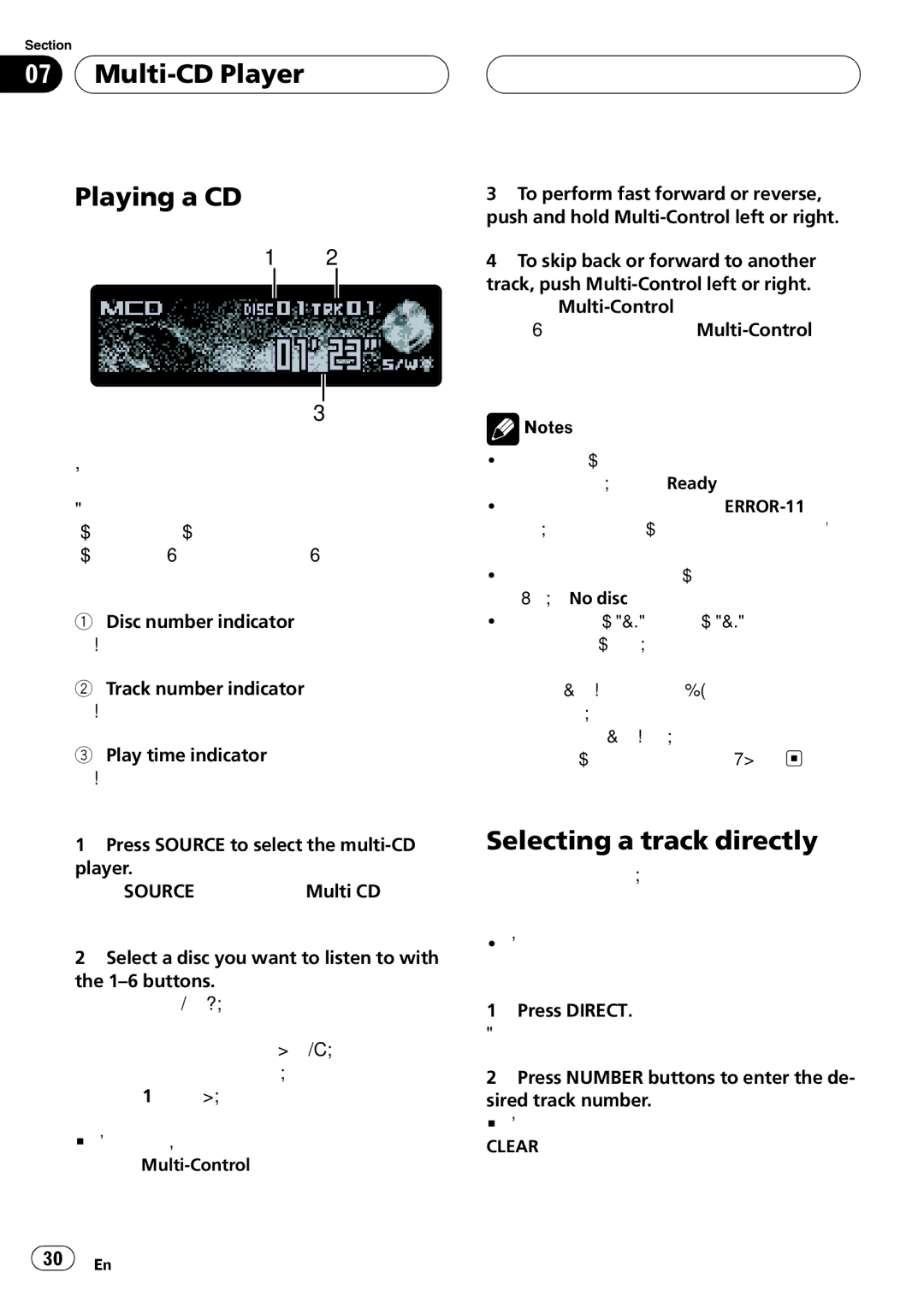 Pioneer DEH-P7700MP operation manual 