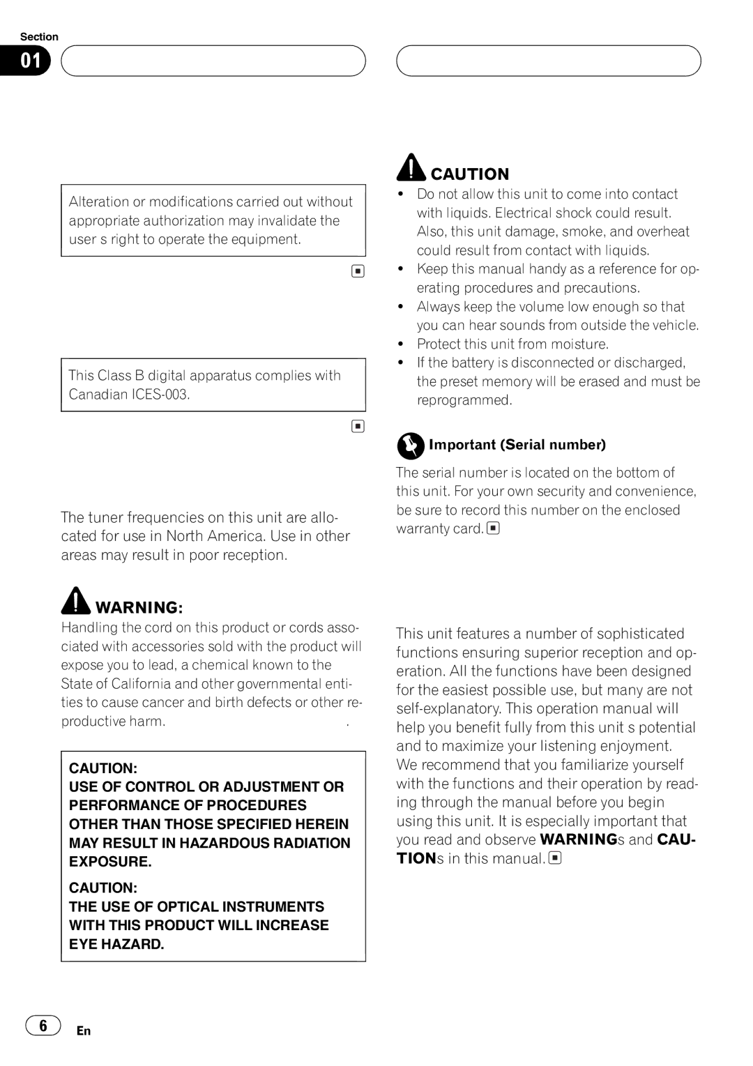 Pioneer DEH-P7700MP operation manual 