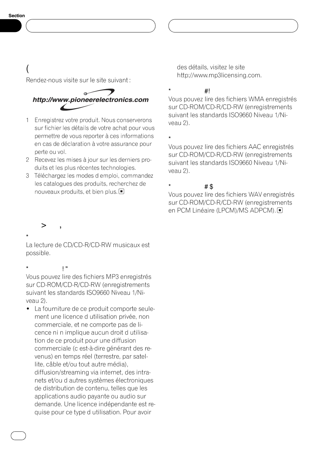 Pioneer DEH-P7700MP operation manual 